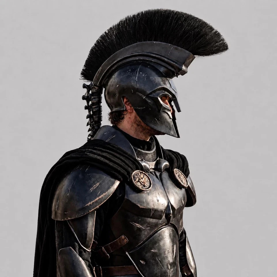 Handmade Agamemnon Inspired Helmet Greek Warrior Armor, The Odyssey Helmet