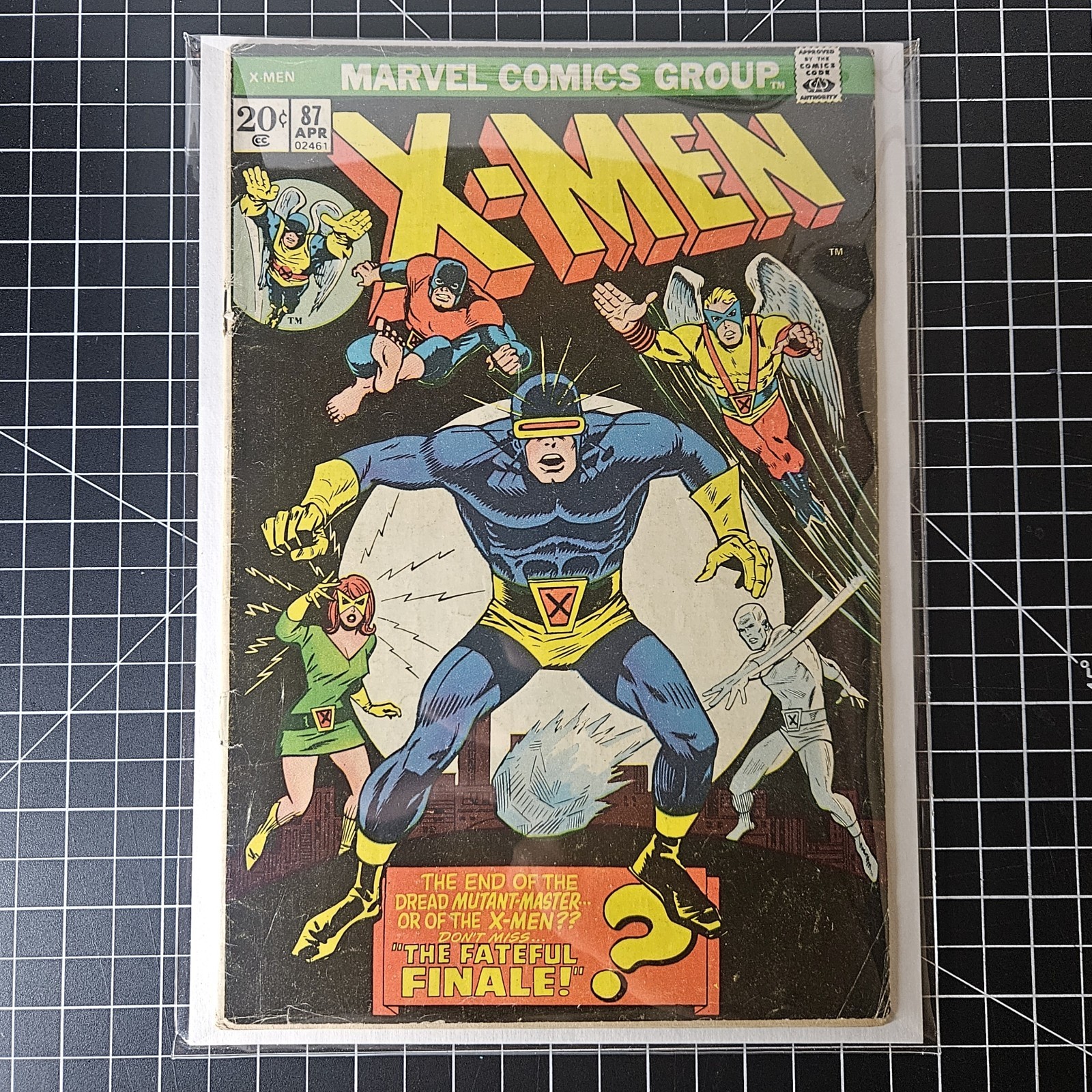 Uncanny X-Men 87 New Suits Cyclops Origin Roy Thomas Marvel Comics 1974 GD