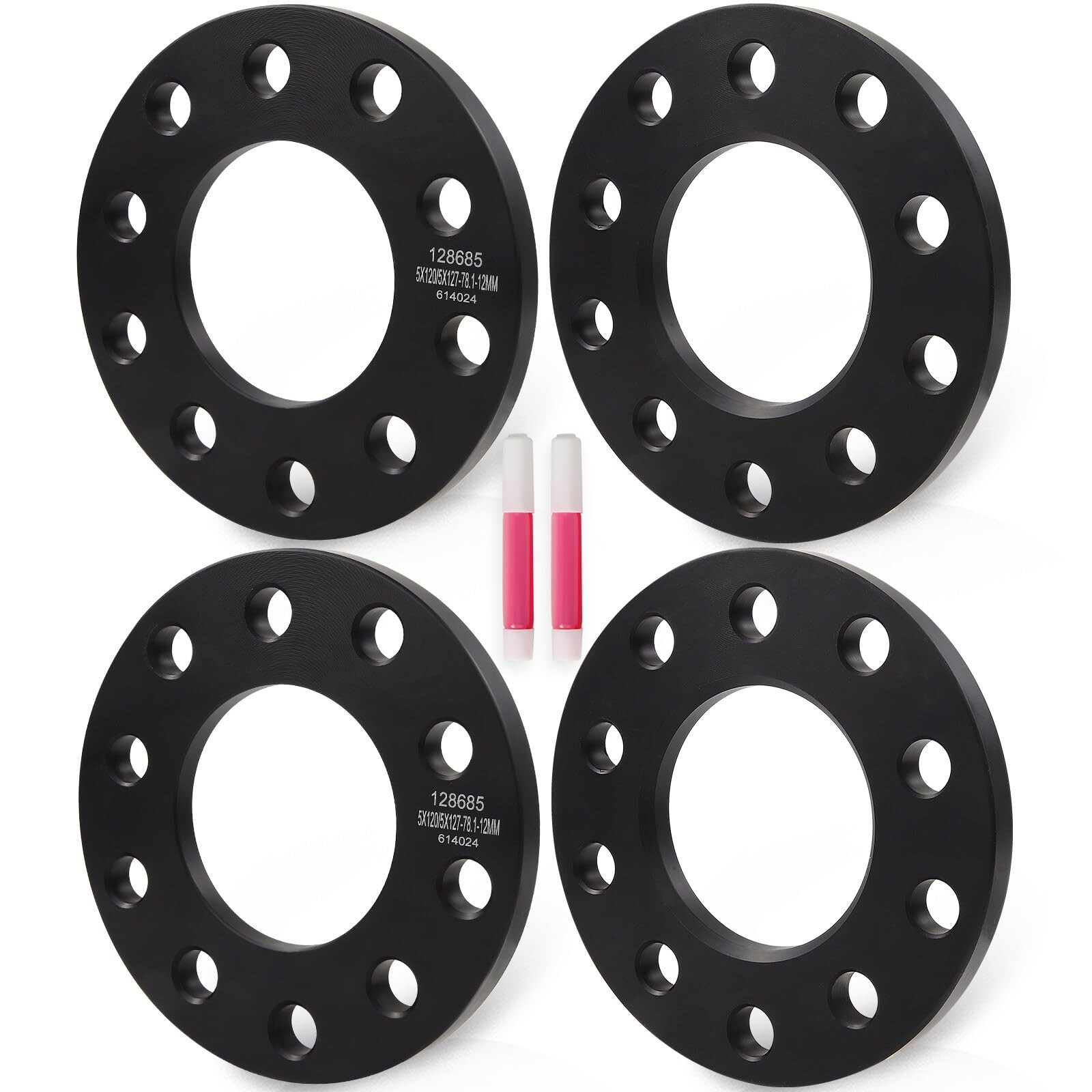 12mm Wheel Spacer 5x120/5x127 78.1mm CBJeep Commander Wrangler GrandCherokee4PCS