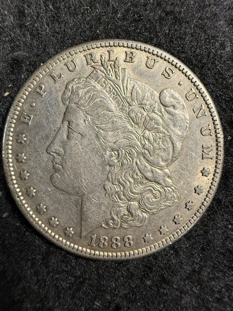 1888-S Morgan Silver Dollar Better Date 90% Silver Coin Very Nice SHIPS FREE 1888-S Morgan Silver Dollar Better Date 90% Silver Coin Very Nice SHIPS FREE