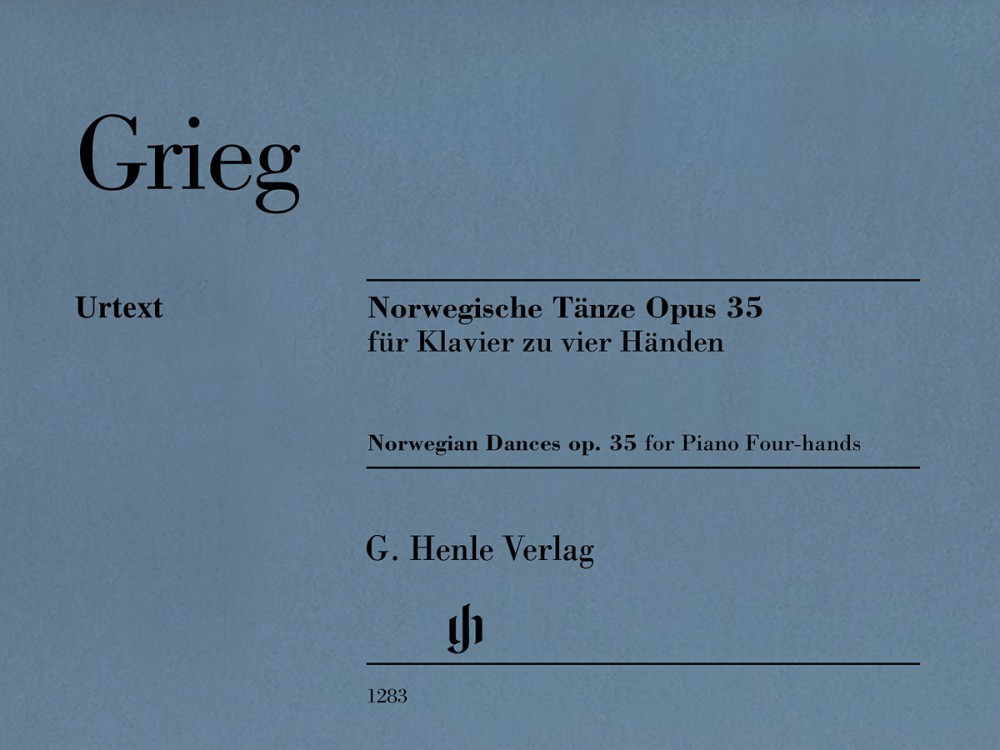 Norwegian Dances Op.35 Piano Duet for 4 Hands Book NEW 051481283