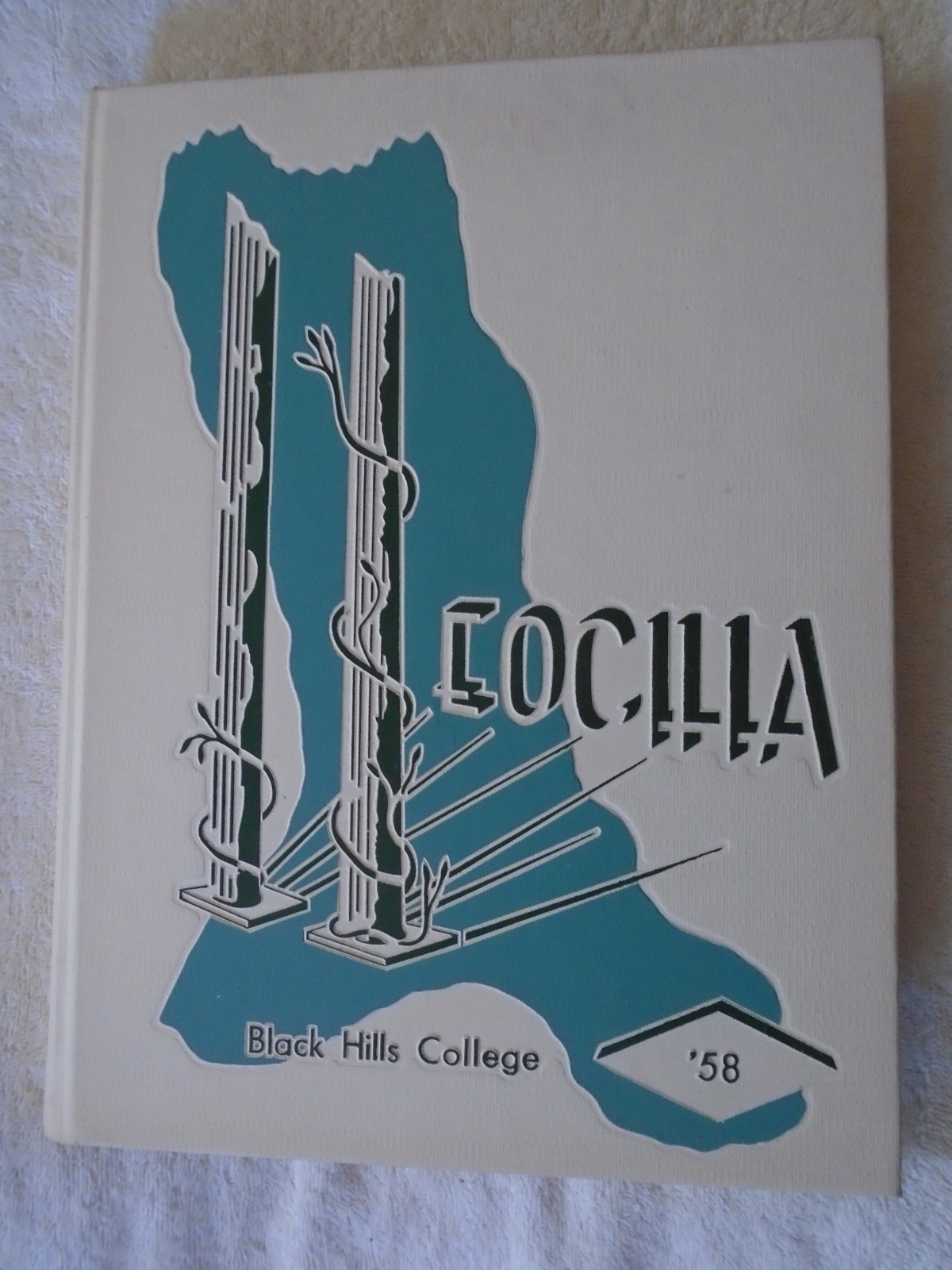 1958 Black Hills College \'Eociha\' Yearbook