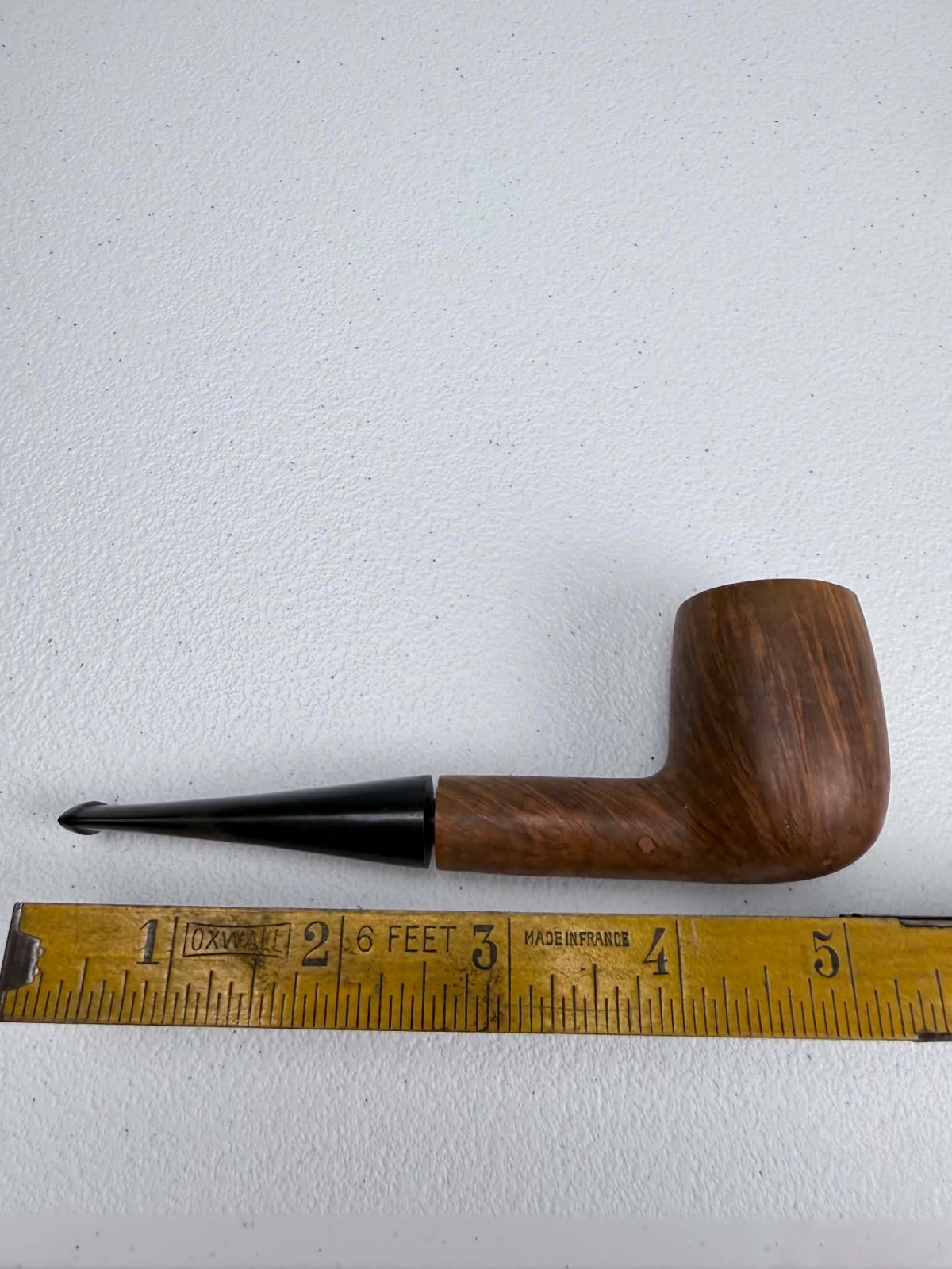 Vintage French Briar Tobacco Smoking Pipe Smooth Estate Pipe Made in France