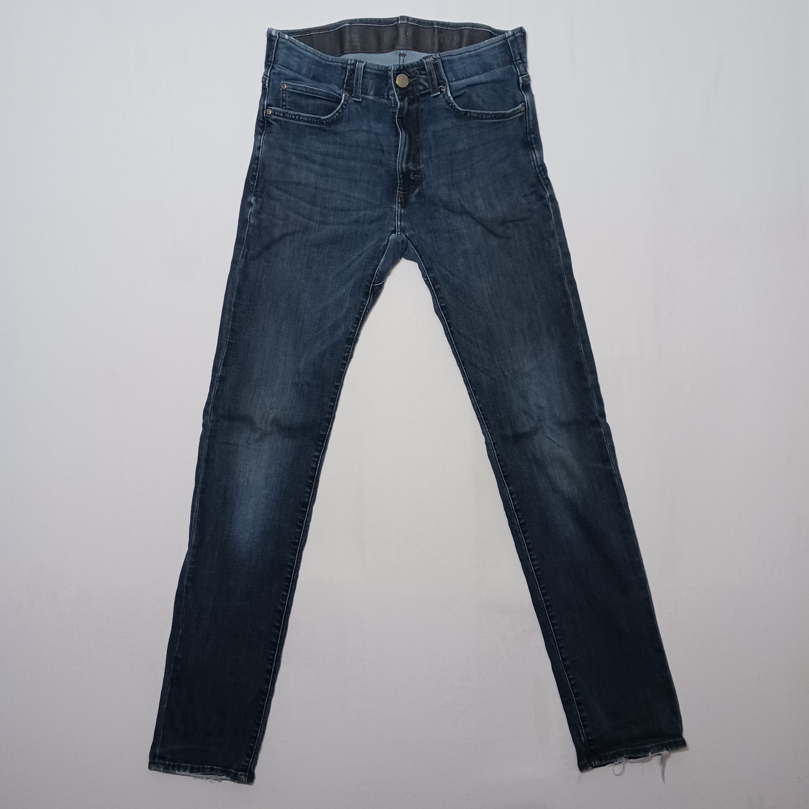 Lee Extreme Motion MVP Mens Slim Tapered Leg Jeans 32X36 Dark Wash Lee Extreme Motion MVP Mens Slim Tapered Leg Jeans 32X36 Dark Wash