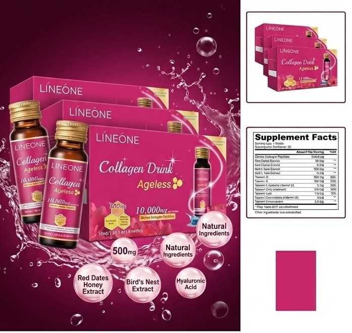 Japan Ageless 10000mg Marine Collagen Liquid Drink Skin Firming Brightening Shot Japan Ageless 10000mg Marine Collagen Liquid Drink Skin Firming Brightening Shot