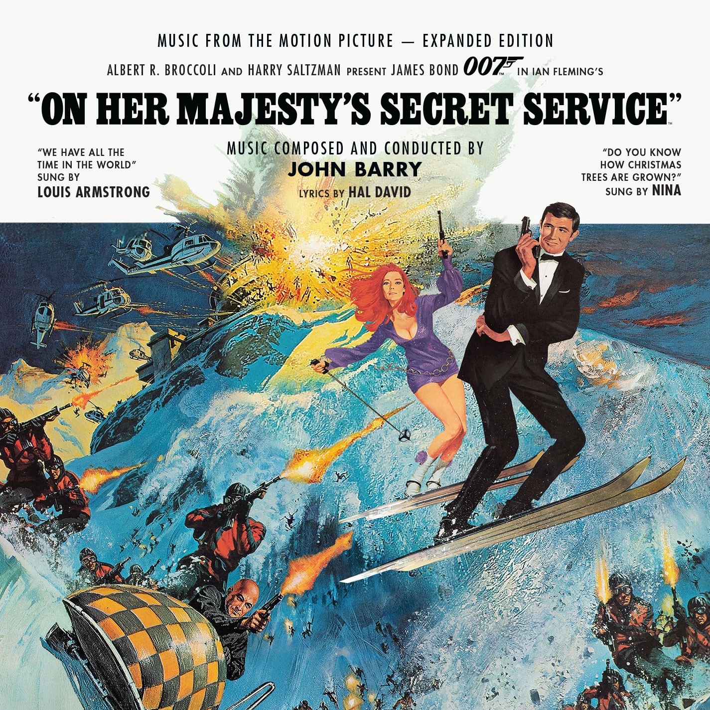 ON HER MAJESTYS SECRET SERVICE 2CD EXPANDED/REMASTERED-SOLD OUT  LAST 13 UNITS