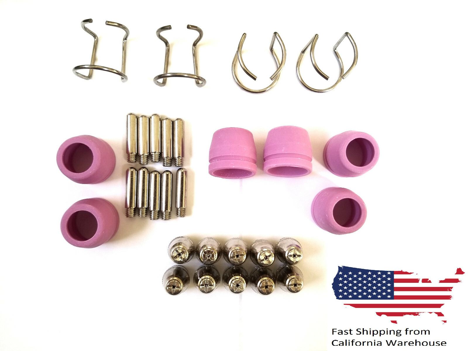 iControl Cut55 ARCCAPTAIN 55A 30pcs Consumables CUT 55 Plasma Cutter Consumables iControl Cut55 ARCCAPTAIN 55A 30pcs Consumables CUT 55 Plasma Cutter Consumables