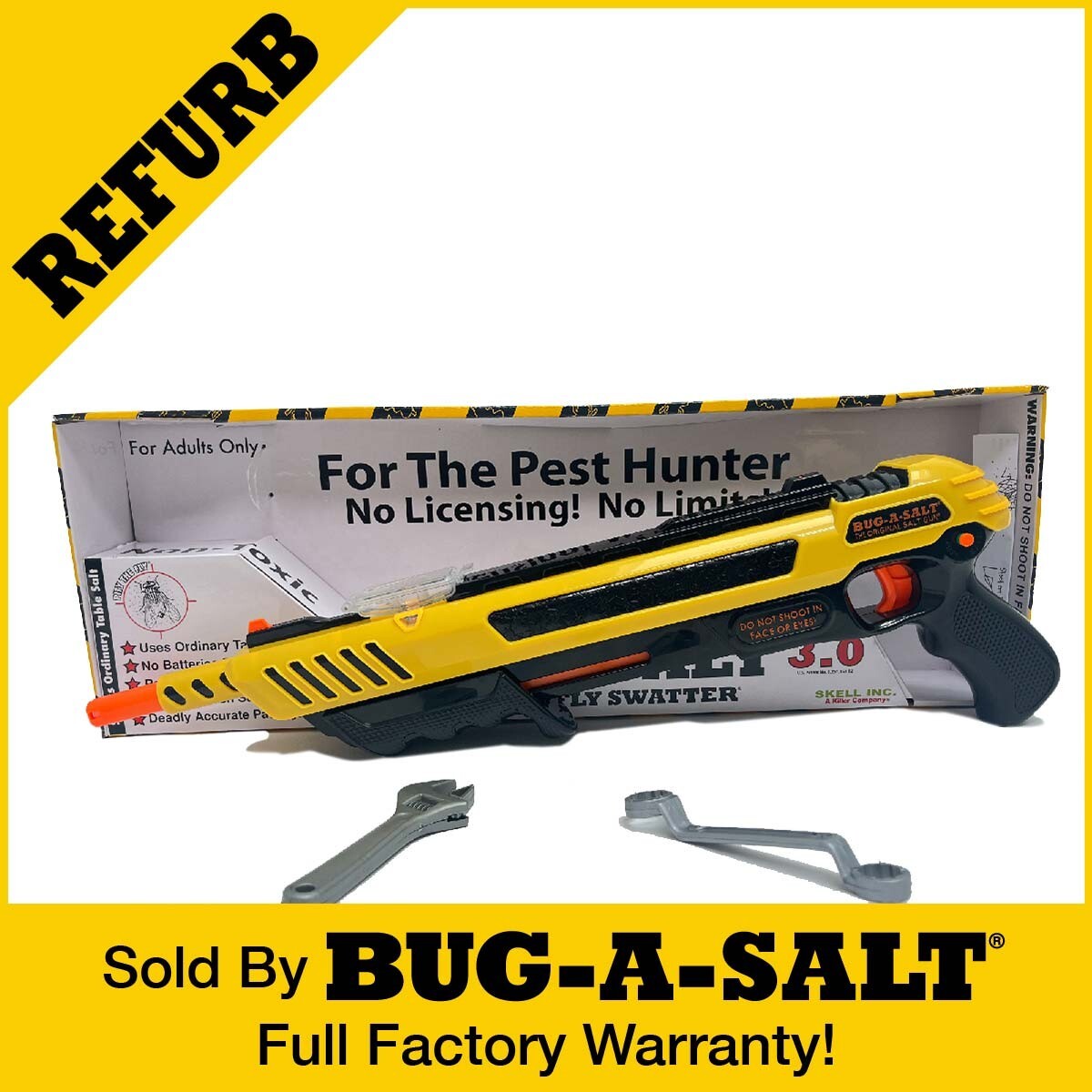 REFURBISHED BUG-A-SALT YELLOW 3.0