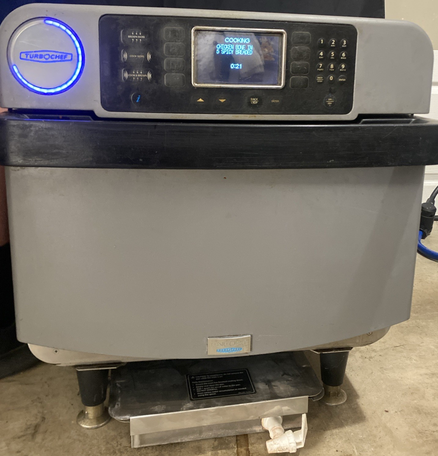 TURBOCHEF ENCORE 2 / RAPID COOK VENTLESS OVEN / 1 PHASE / 208/240 V TURBOCHEF ENCORE 2 / RAPID COOK VENTLESS OVEN / 1 PHASE / 208/240 V
