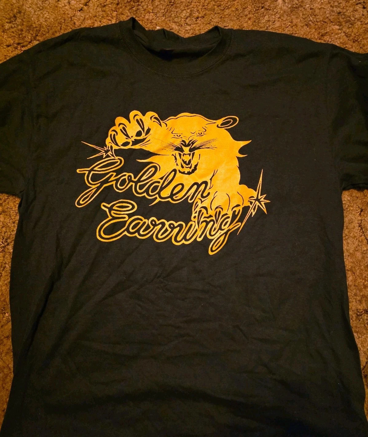 VTG Golden Earring Band Album Heavy Cotton Black All Size T Shirt EE07