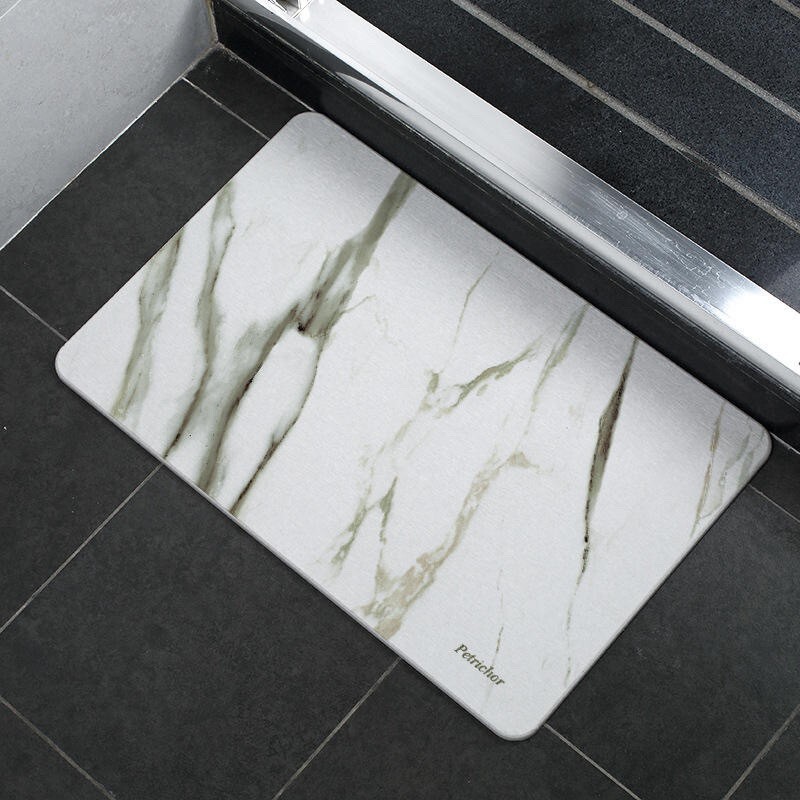 Elegant Diatomaceous Earth Bath Stone Mat (White 23.5 X 15.5 X 0.4in) Elegant Diatomaceous Earth Bath Stone Mat (White 23.5 X 15.5 X 0.4in)