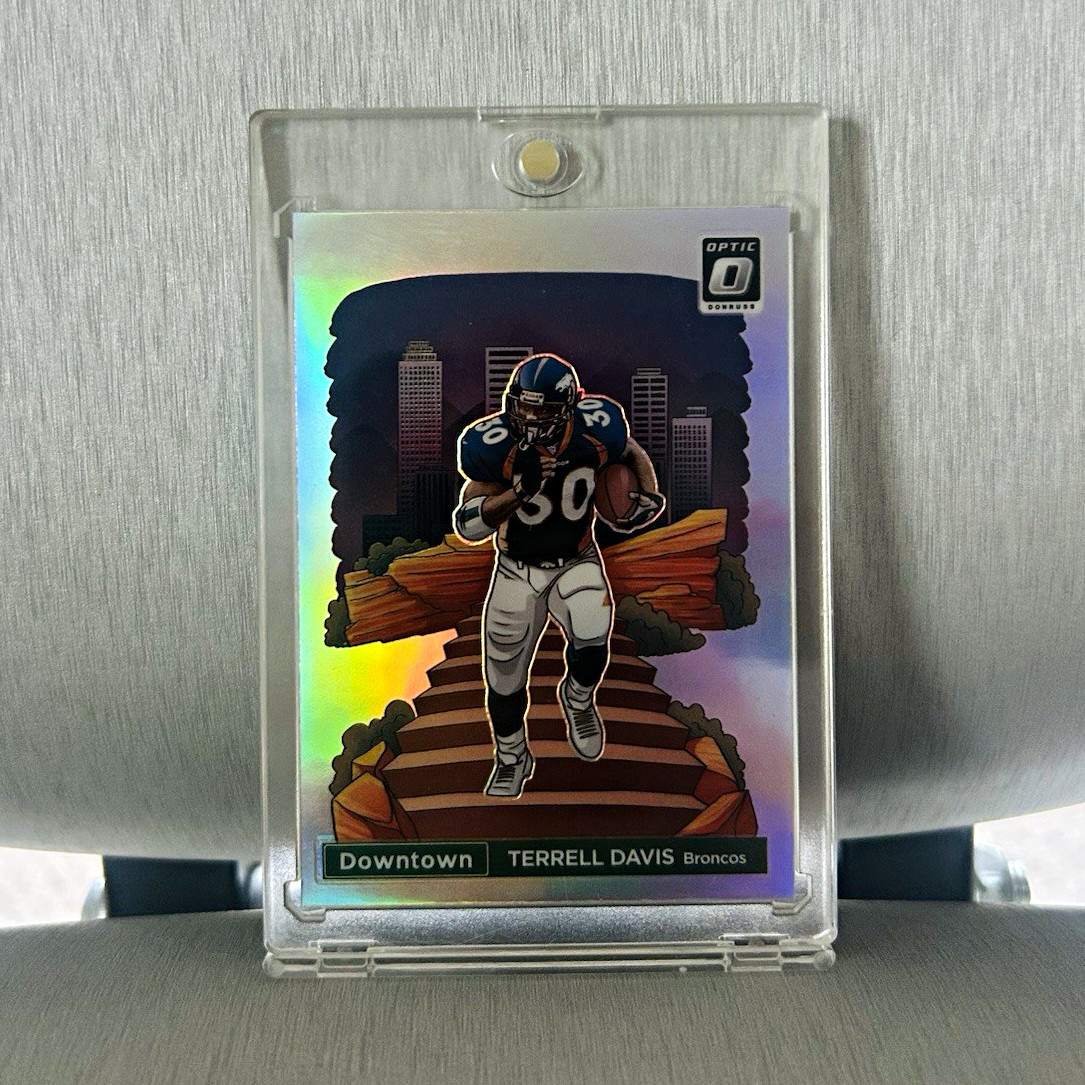 Panini 2024 Donruss Optic Downtown Terrell Davis #24 Read Description Panini 2024 Donruss Optic Downtown Terrell Davis #24 Read Description