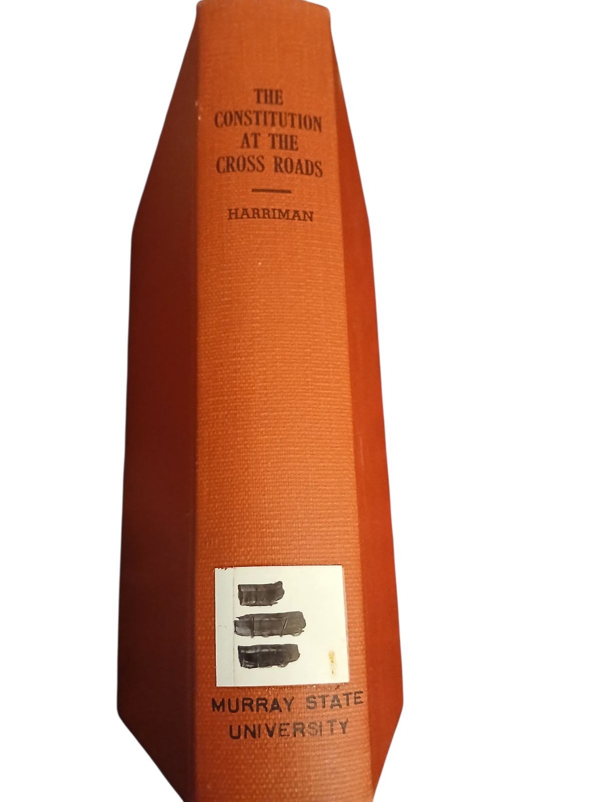 The Constitution At The Cross Roads By Edward A. Harriman Hardcover 1925 The Constitution At The Cross Roads By Edward A. Harriman Hardcover 1925