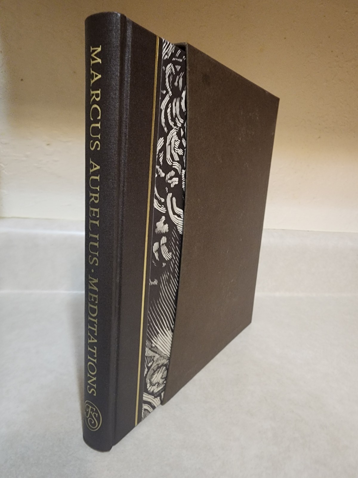 MEDITATIONS Marcus Aurelius FOLIO SOCIETY 2014 HCDJ Rome Philosophy 6th Printing