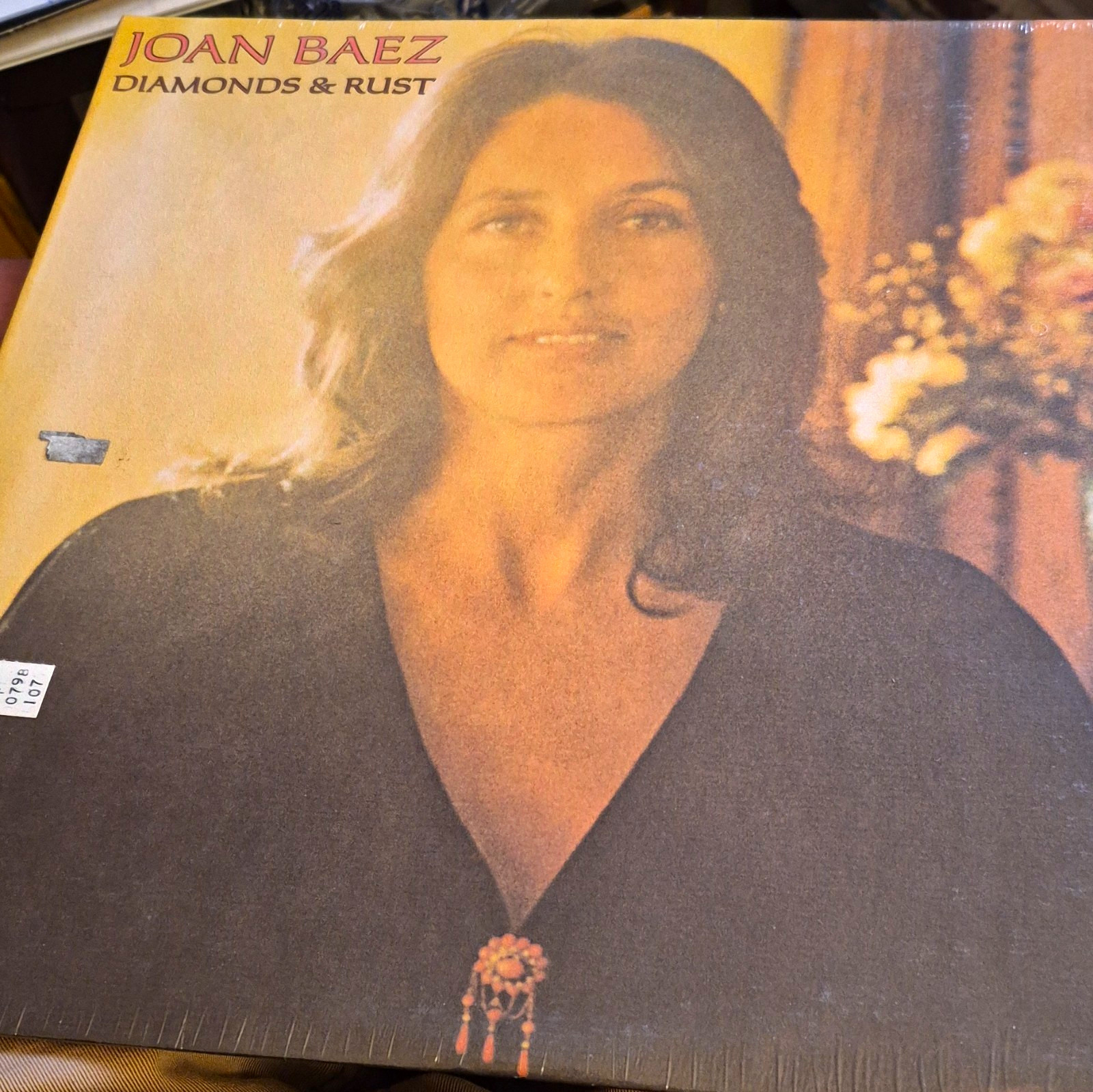 Joan Baez Diamonds & Rust LP Vinyl Record A&M Records 12\ Joan Baez Diamonds & Rust LP Vinyl Record A&M Records 12\