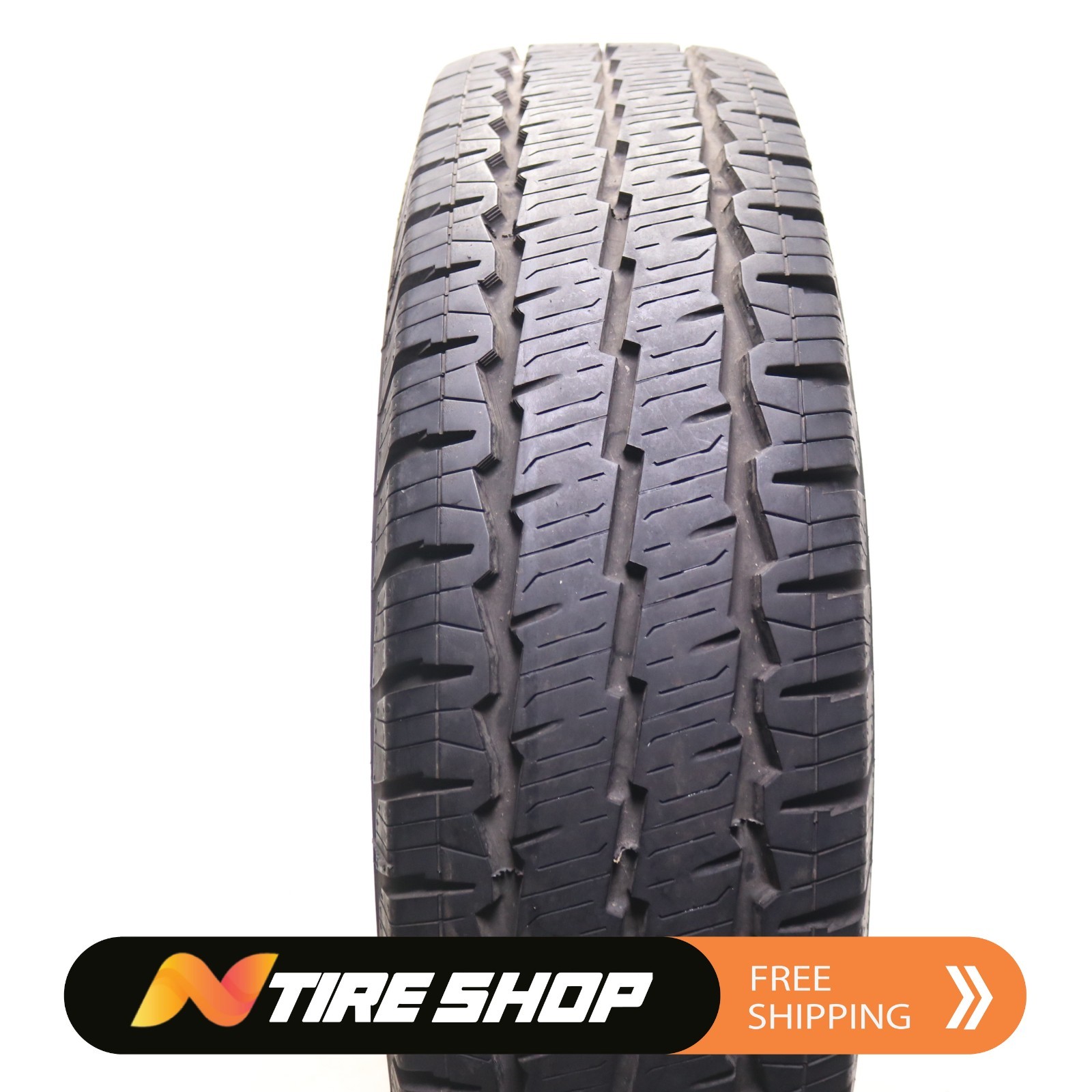 Set of 2 Used LT 215/85R16 Continental VanContact A/S - 115/112Q - 8.5-9/32