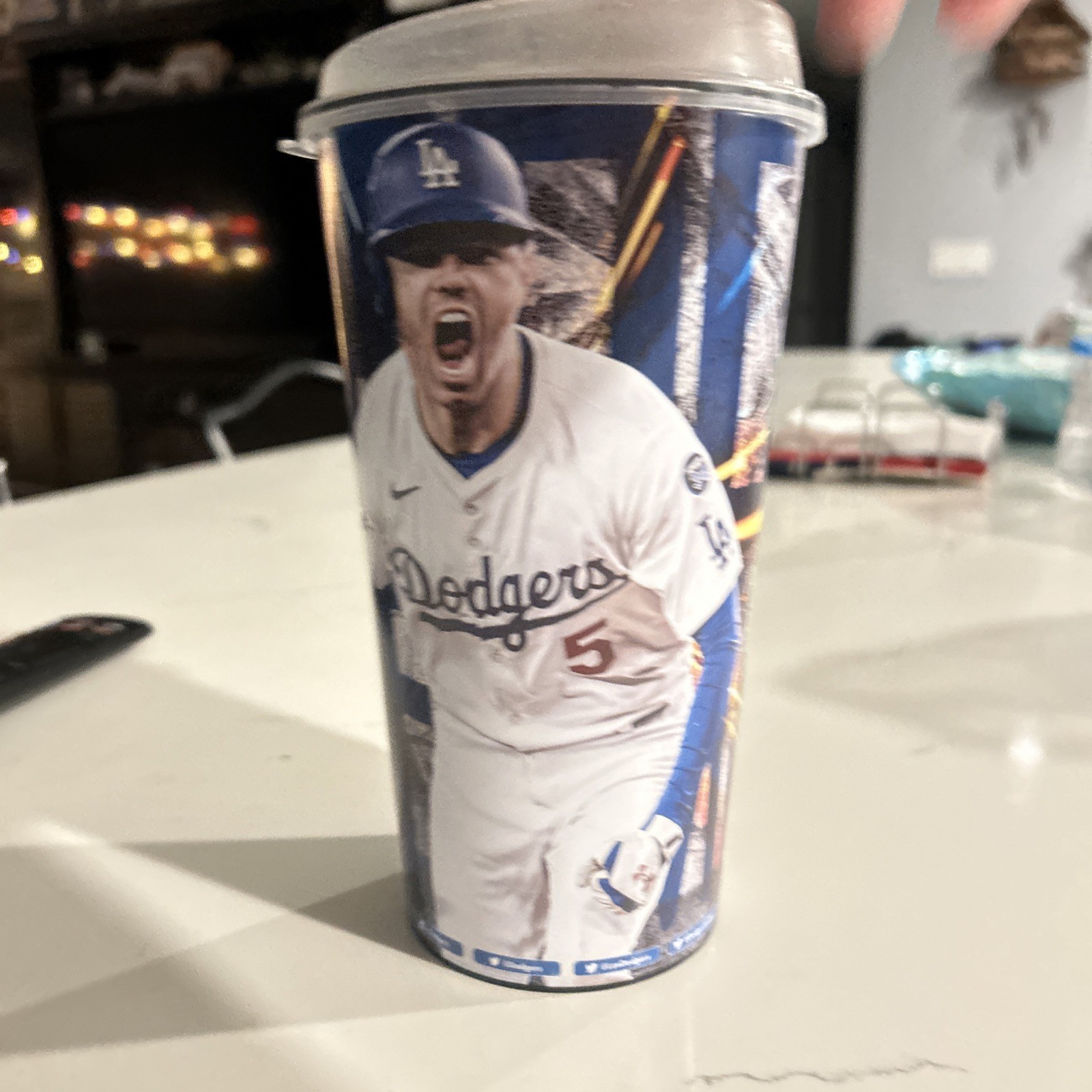 LA Los Angeles Dodgers Souvenir Cup 2026 Season FREDDIE FREEMAN With Lid LA Los Angeles Dodgers Souvenir Cup 2026 Season FREDDIE FREEMAN With Lid
