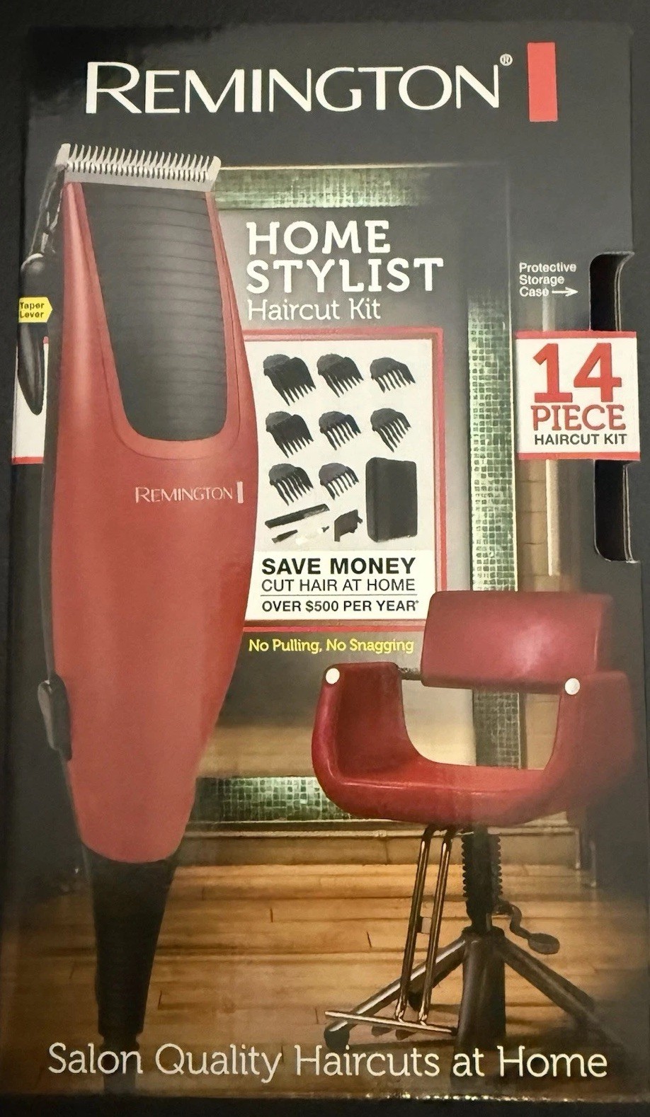 Remington Home Stylist Haircut Kit 14 Piece Ultimate Styling Beard Grooming NIB