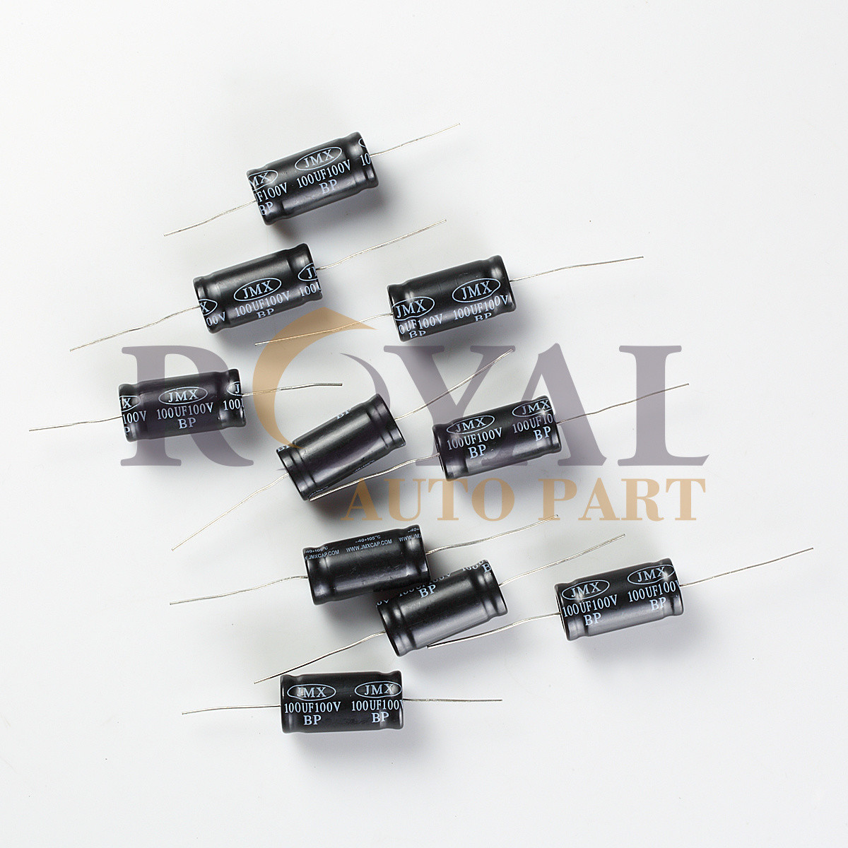 10pcs Non-Polarized Electrolytic Audio Capacitor 100MFD 100uF 100V 10pcs Non-Polarized Electrolytic Audio Capacitor 100MFD 100uF 100V