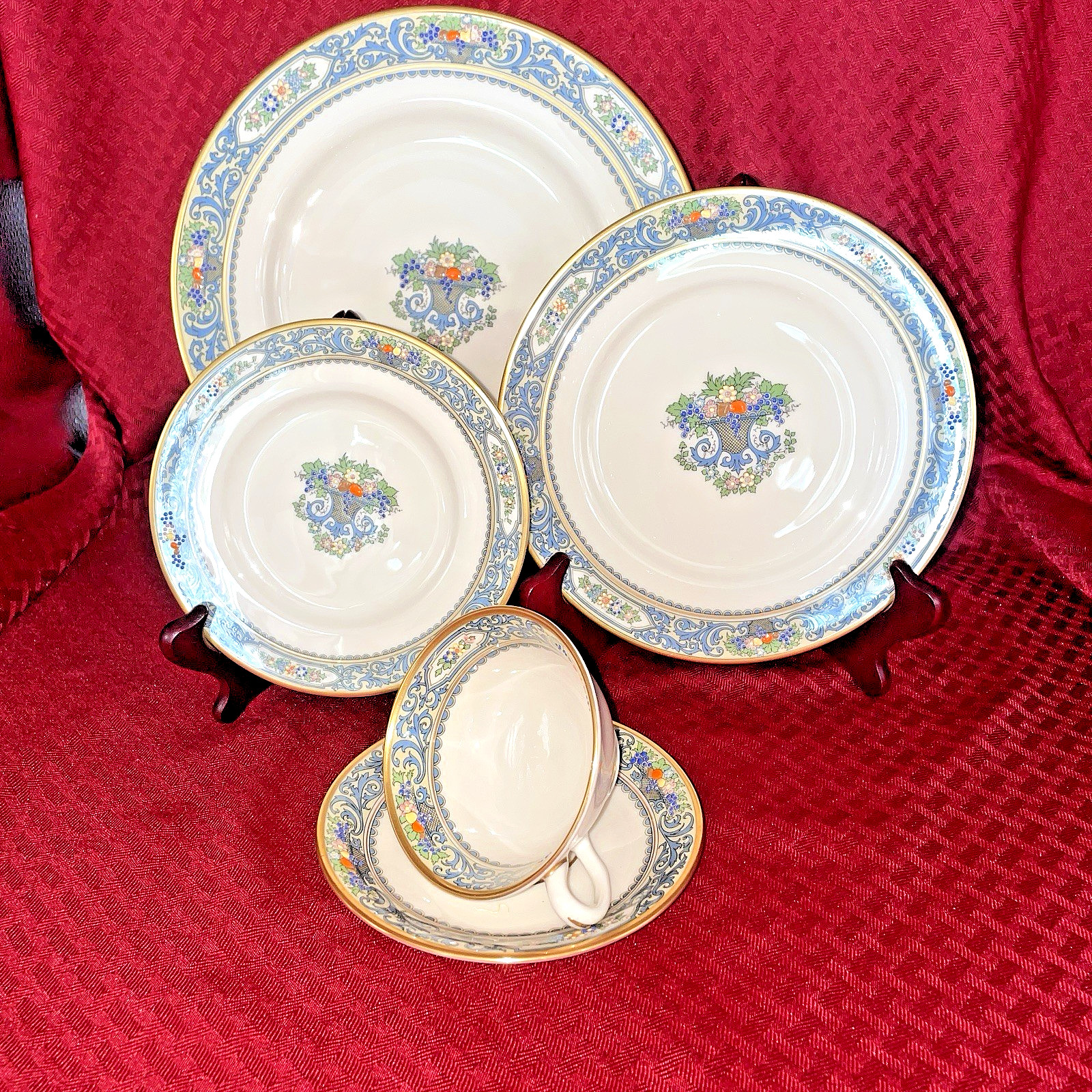 LENOX PRESIDENTIAL AUTUMN - REDUCED ONE 5 PIECE PLACE SETTING - 12 AVAILABLE
