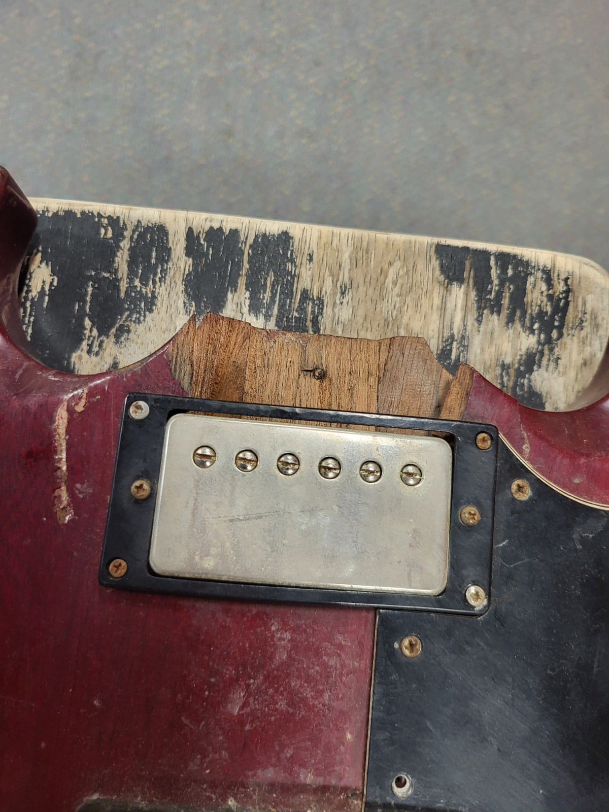 1975 Gibson SG Humbucker Only.  