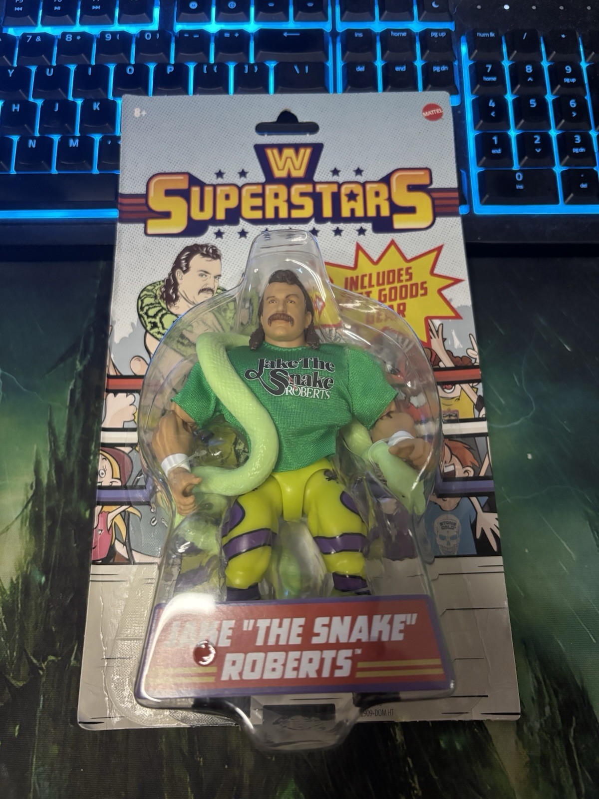 2025 WWE SUPERSTAR JAKE “THE SNAKE “ ROBERTS SERIES 13 - Brand New / Sealed 2025 WWE SUPERSTAR JAKE “THE SNAKE “ ROBERTS SERIES 13 - Brand New / Sealed