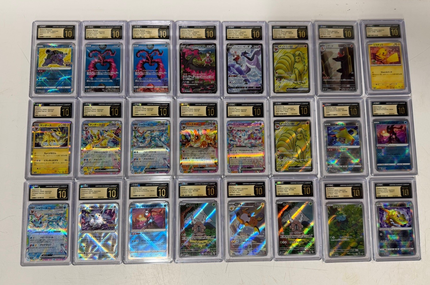 Mystery CGC Pristine 10 Pokemon Slab Mystery CGC Pristine 10 Pokemon Slab