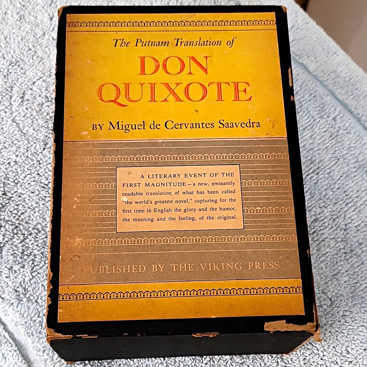 Viking Press Putnam Translation Don Quixote Cervantes 2 Vol Slipcase 1949