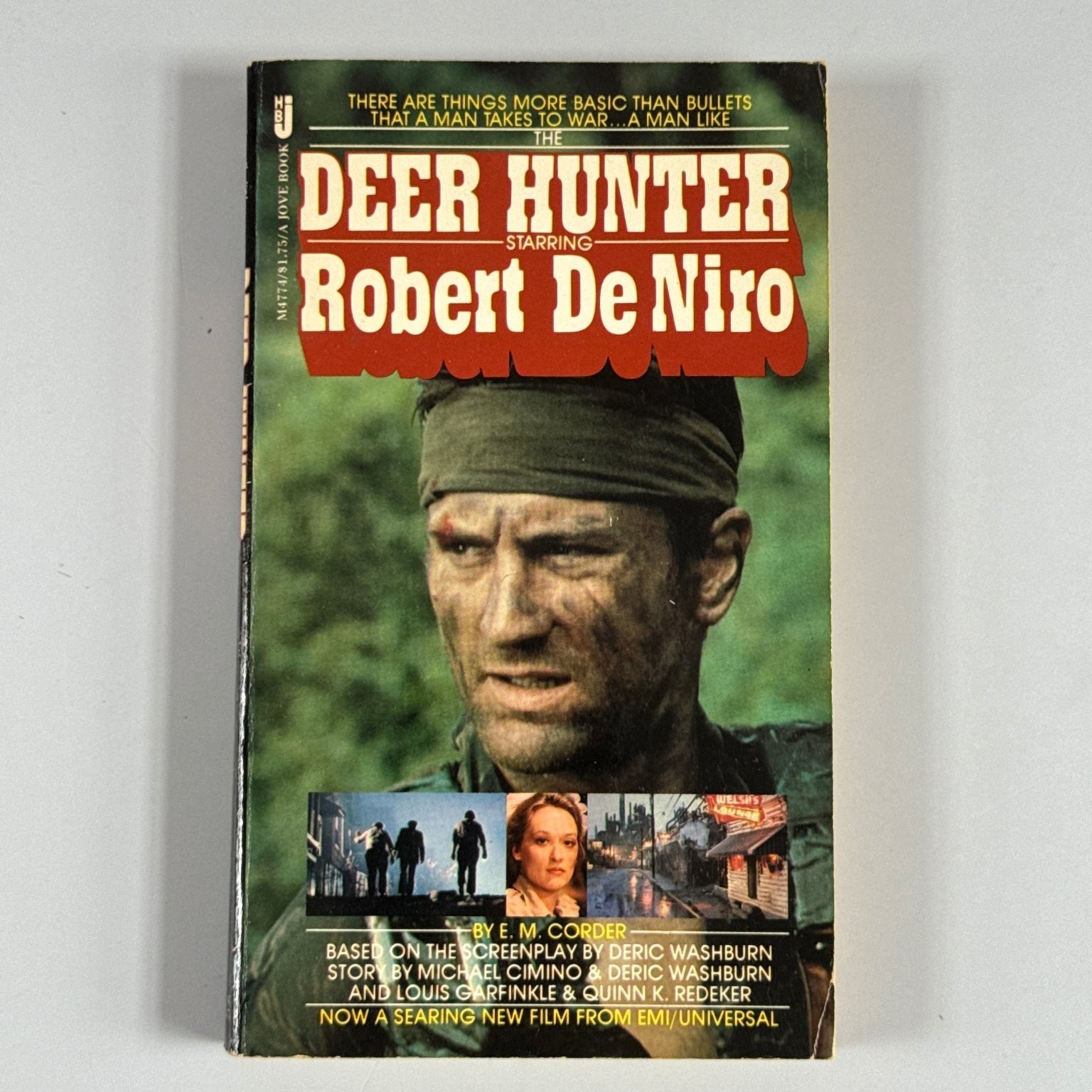 The Deer Hunter E.M. Corder 1978 First Jove/HBJ Movie Tie-In Vietnam War