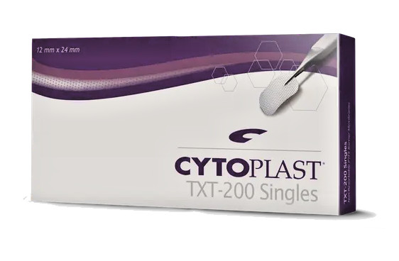 Single Cytoplast TXT-200 12mm X 24mm Non Resorbable Dental Membrane- Implants Single Cytoplast TXT-200 12mm X 24mm Non Resorbable Dental Membrane- Implants