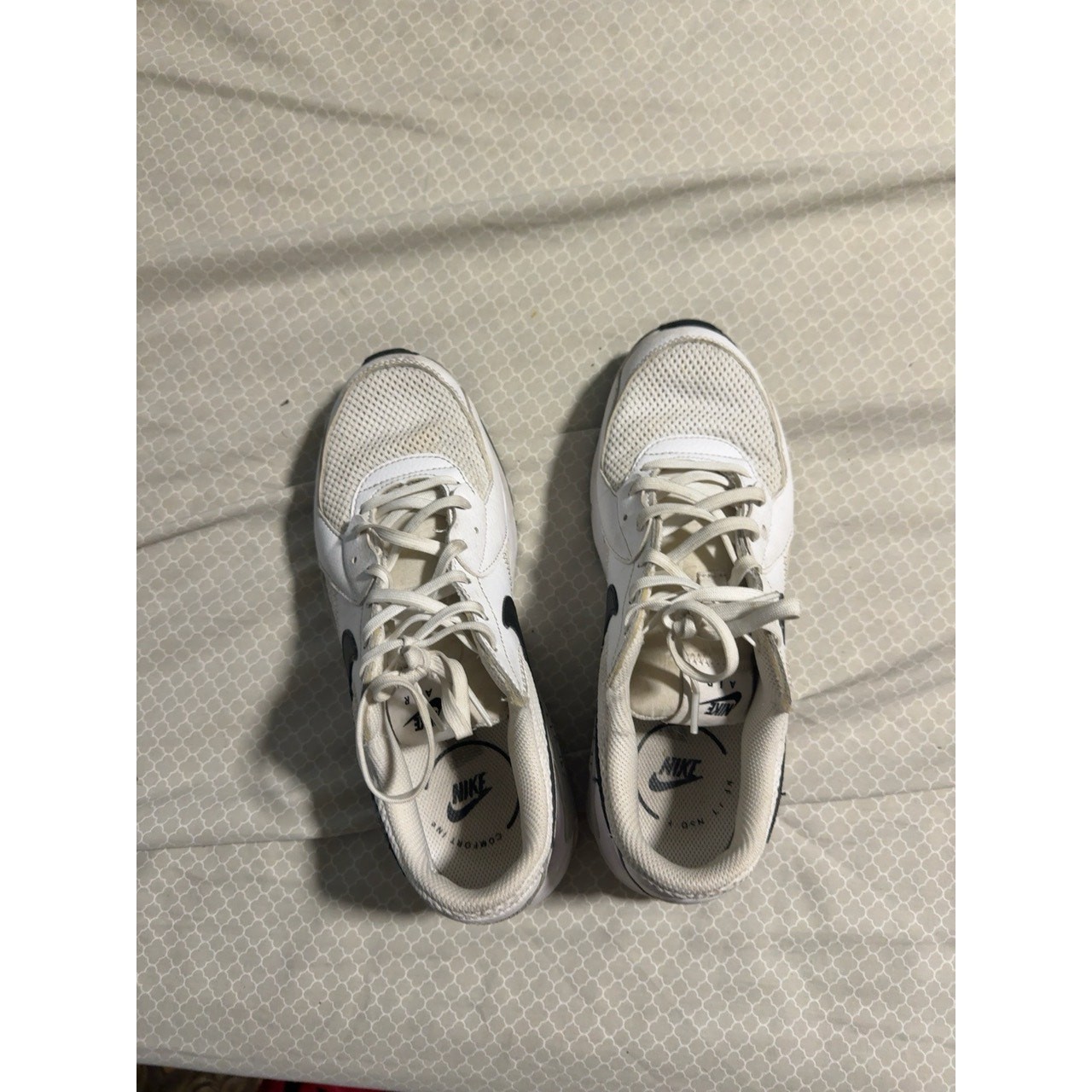 Nike Air Max Excee White Black Gray Sneakers Mens US 7.5