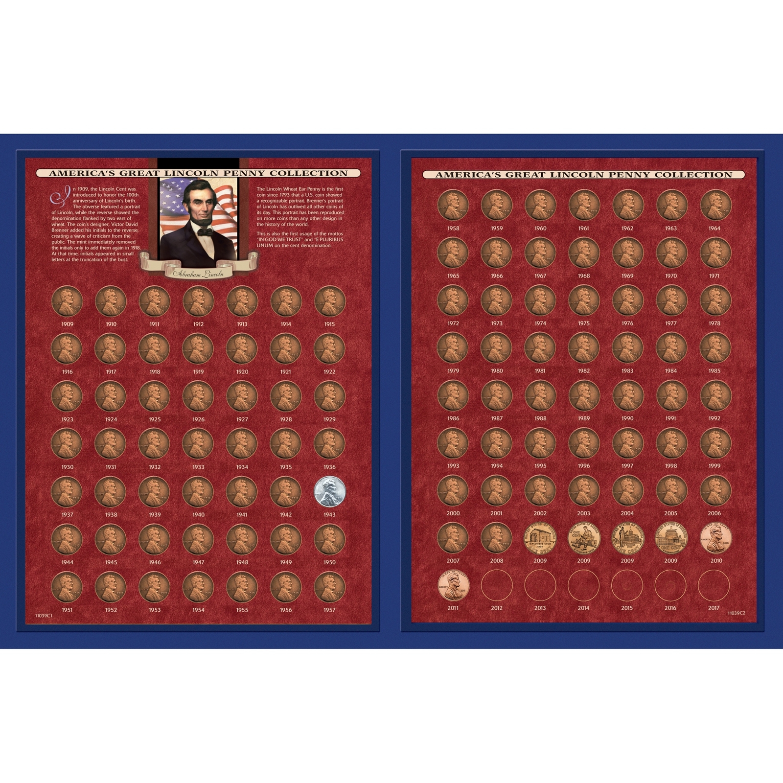 America's Great Lincoln Penny Collection 1909-2013 (with the 1922 Lincoln Penny) America's Great Lincoln Penny Collection 1909-2013 (with the 1922 Lincoln Penny)