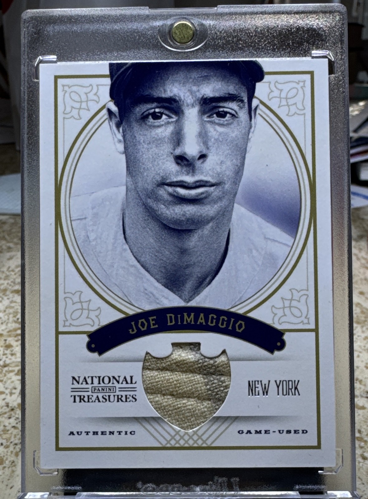 2012 Panini National Treasures - Joe DiMaggio #17 31/49 2012 Panini National Treasures - Joe DiMaggio #17 31/49