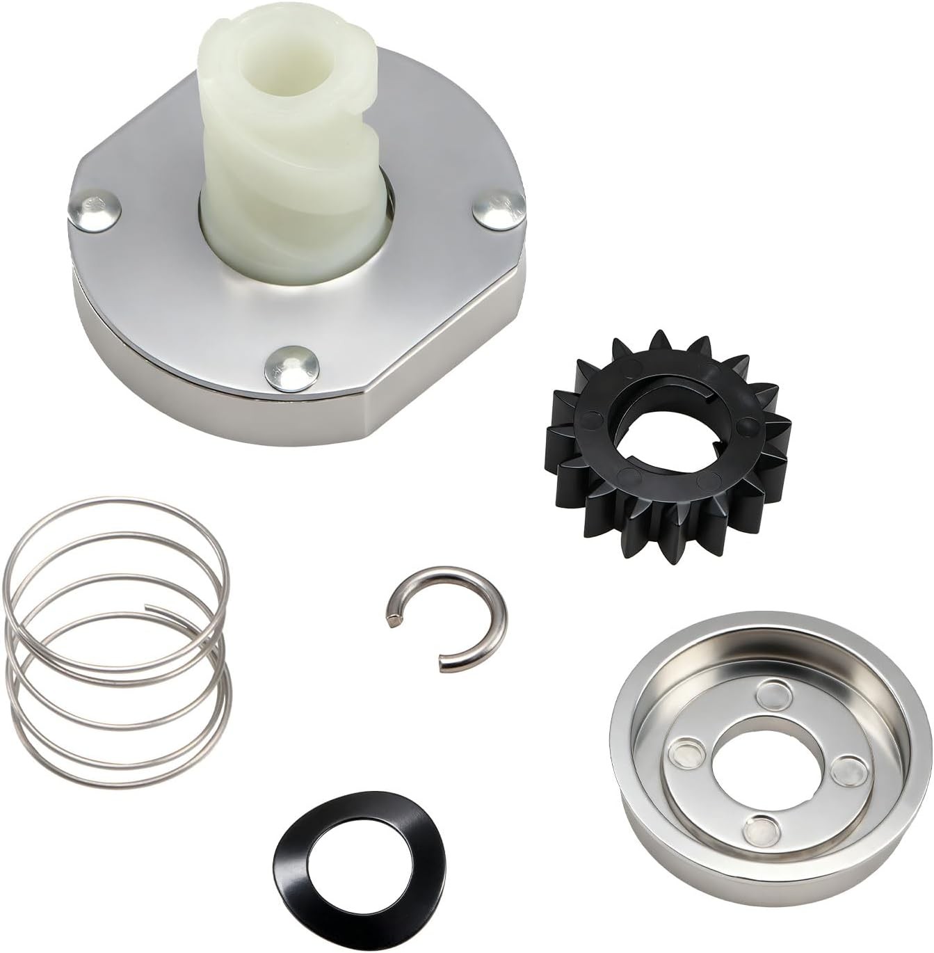 Starter Drive Kit 16 Teeth Drive Gear Compatible with Briggs & Stratton/Stens/Ro Starter Drive Kit 16 Teeth Drive Gear Compatible with Briggs & Stratton/Stens/Ro