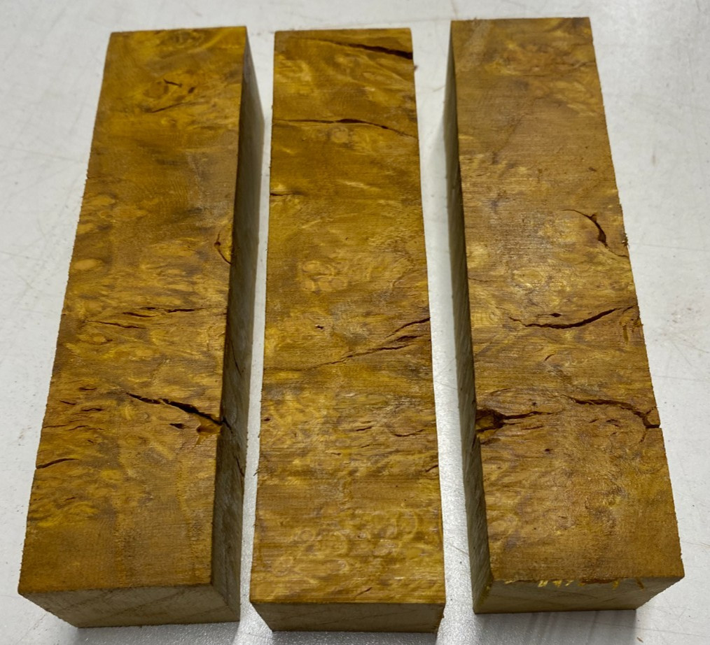 Beautiful BURL OSAGE ORANGE  Turningwood Blank  6\
