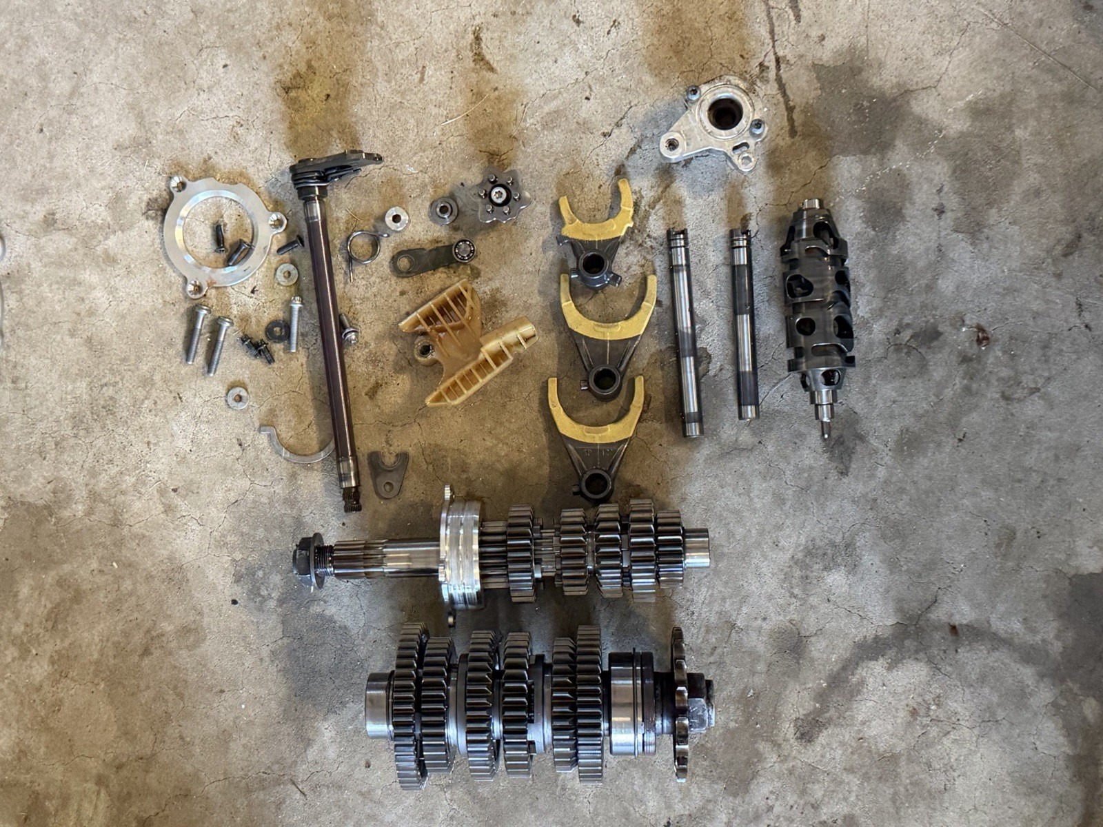 2020-2024 BMW S1000RR Engine Motor Transmission Trany Gear Fork Drum Shifter 2020-2024 BMW S1000RR Engine Motor Transmission Trany Gear Fork Drum Shifter