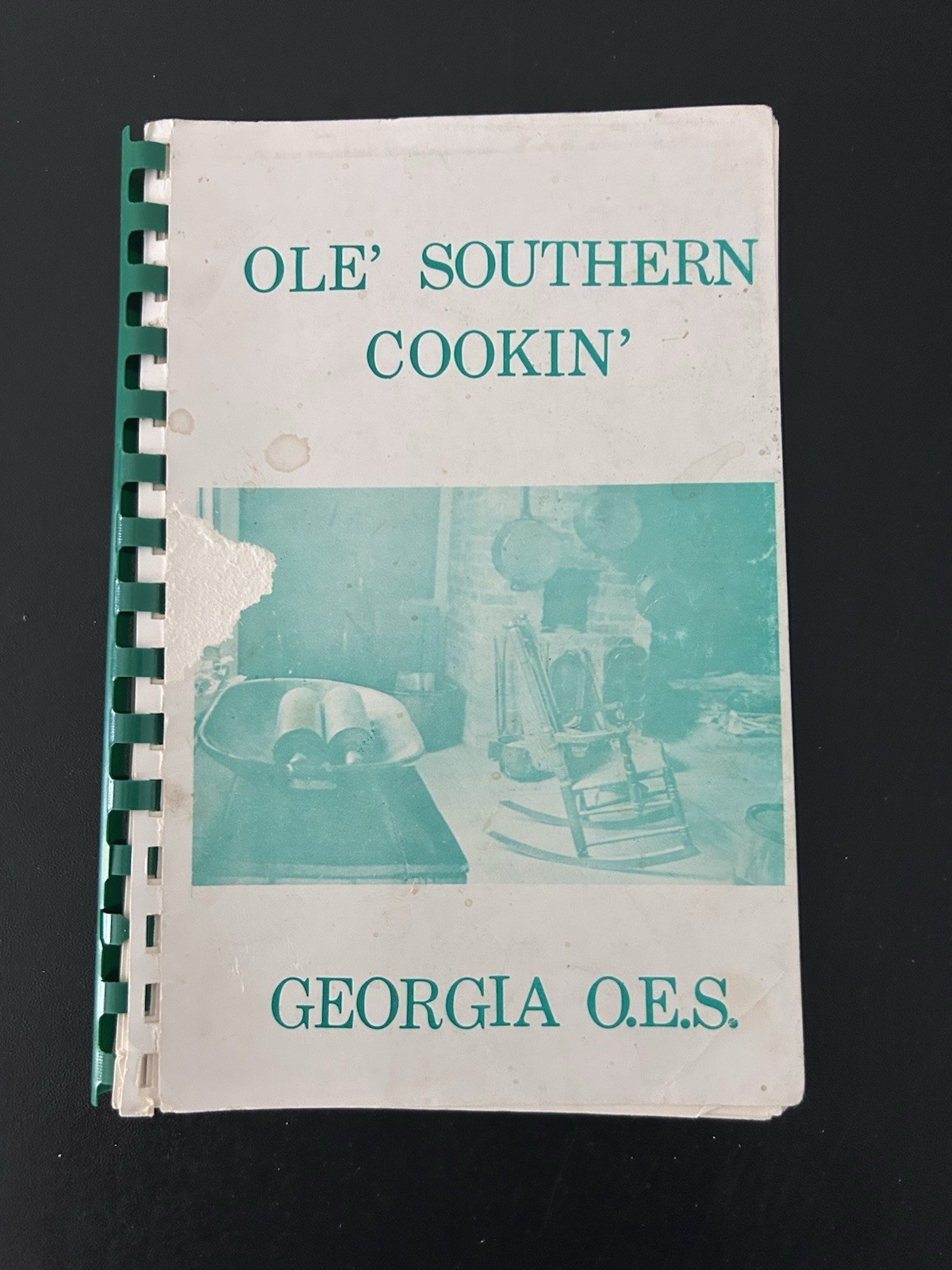 Vintage Ol’e Southern Cookin’ Cookbook Georgia O.E.S. Spiral Bound PB Vintage Ol’e Southern Cookin’ Cookbook Georgia O.E.S. Spiral Bound PB