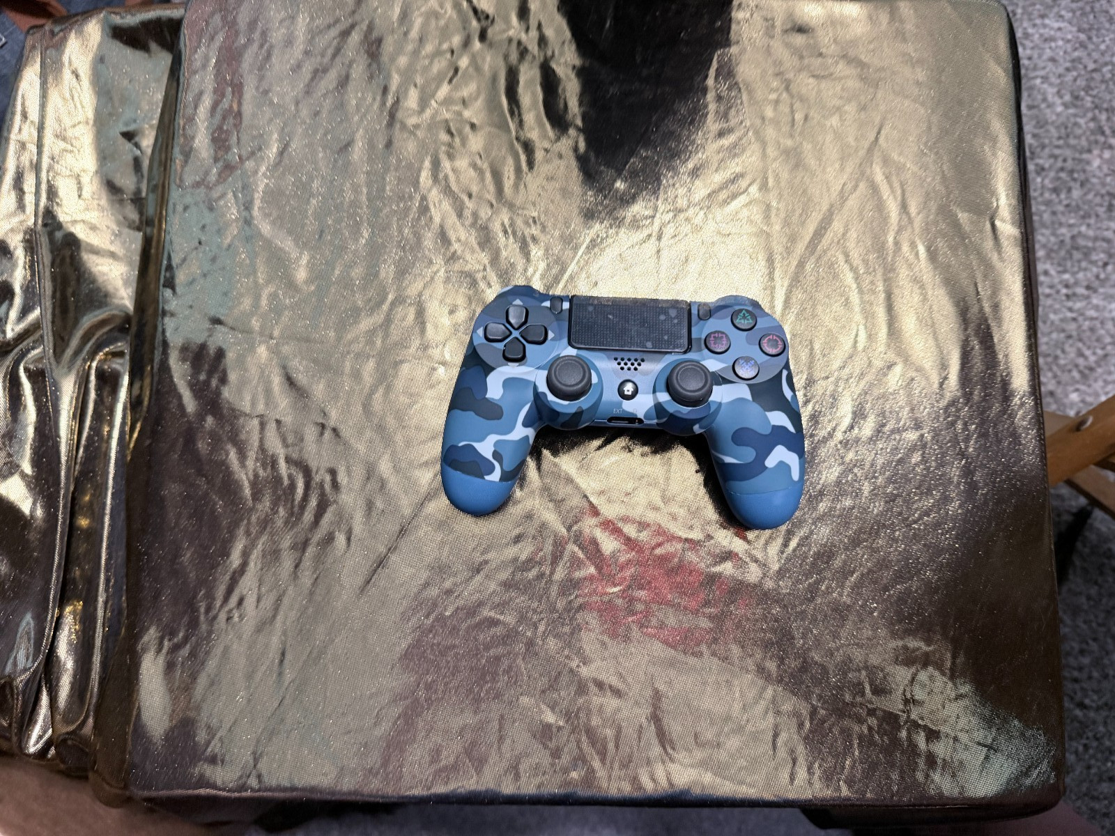 Wireless Controller Bluetooth Gamepad for PlayStation4 PS4 (Blue Camo )