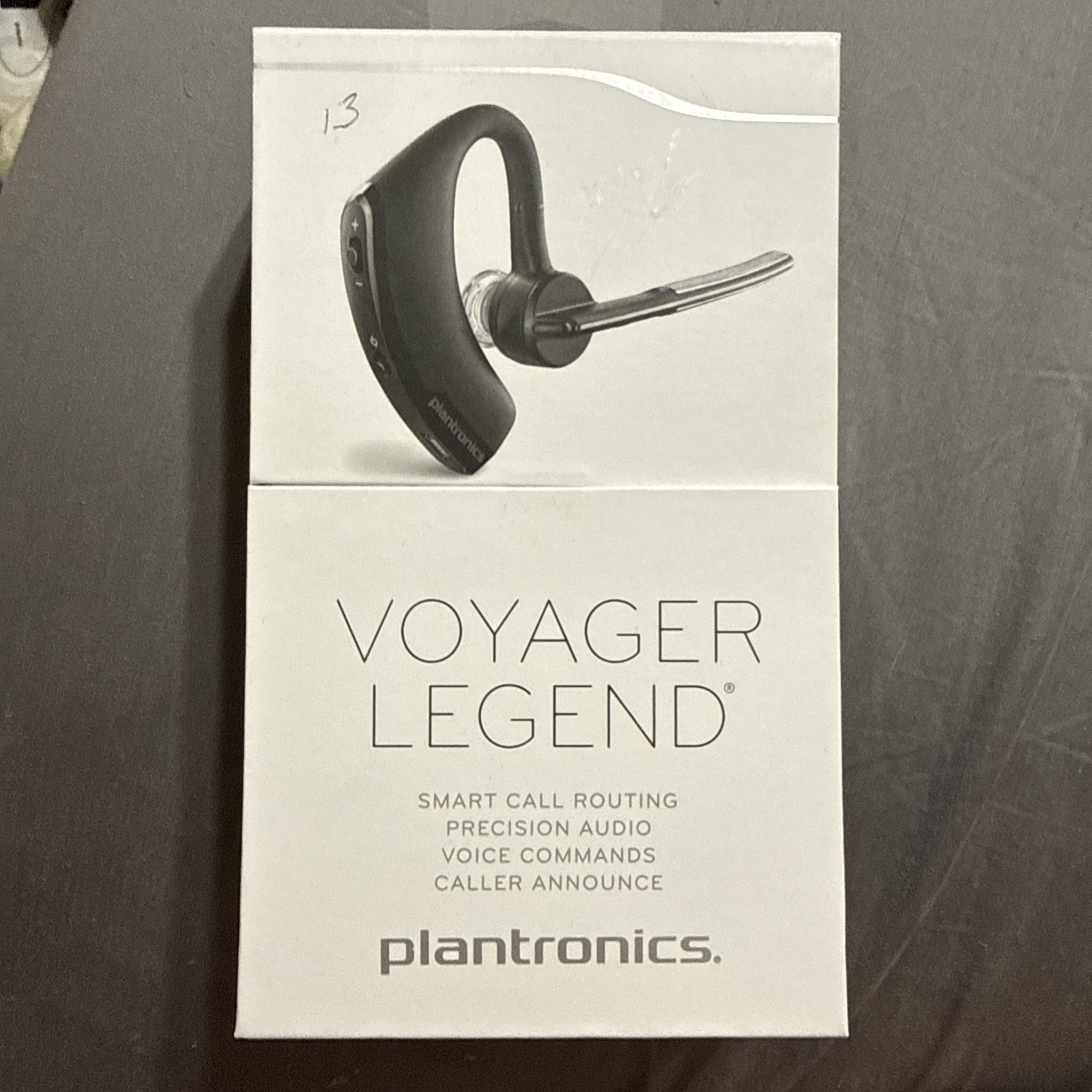 New Plantronics Voyager Legend Wireless Bluetooth Headset, Black,Noise-Canceling