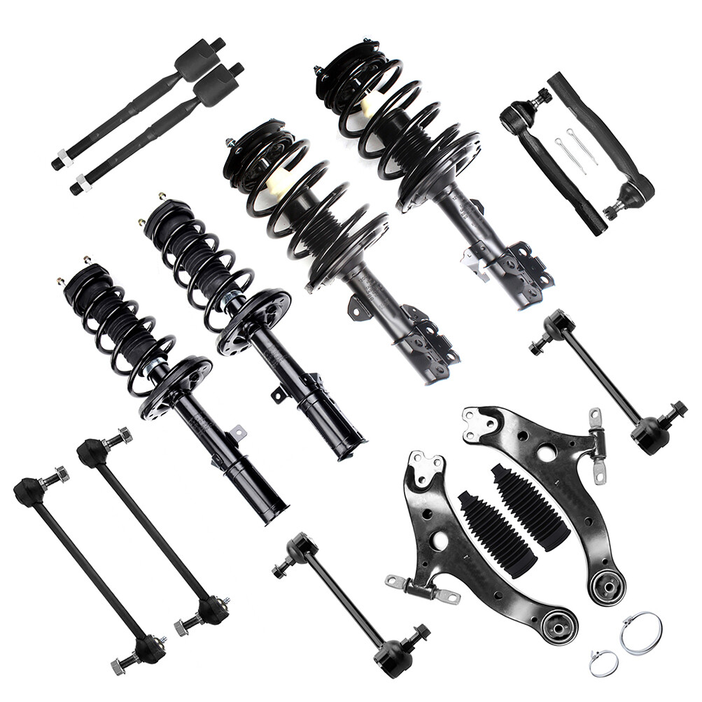 Front & Rear Complete Struts & Suspension Kit For 04-06 Toyota Camry Lexus ES330