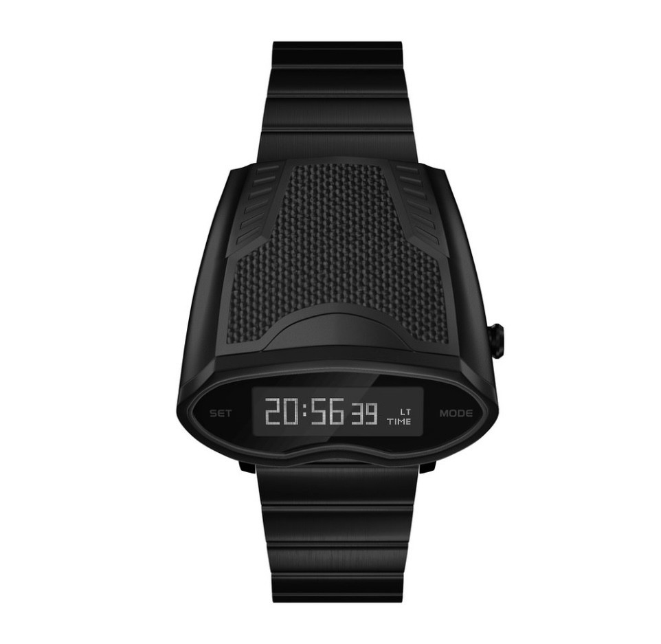Benlydesign S2000 LED Retro Steampunk Digital Watch for Men 1970s Vintage Style