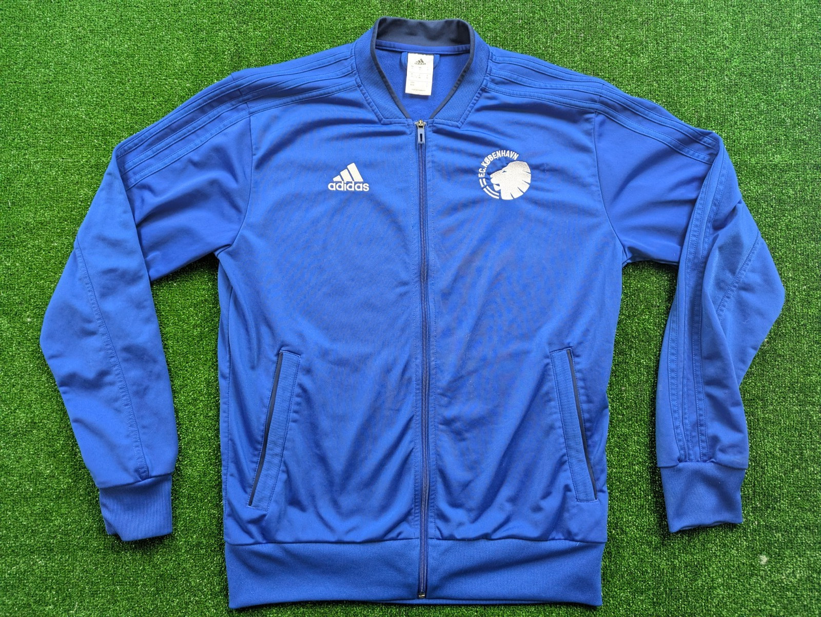 FC Copenhagen Adidas training track top sweatshirt 2018-2019 size M FC Copenhagen Adidas training track top sweatshirt 2018-2019 size M