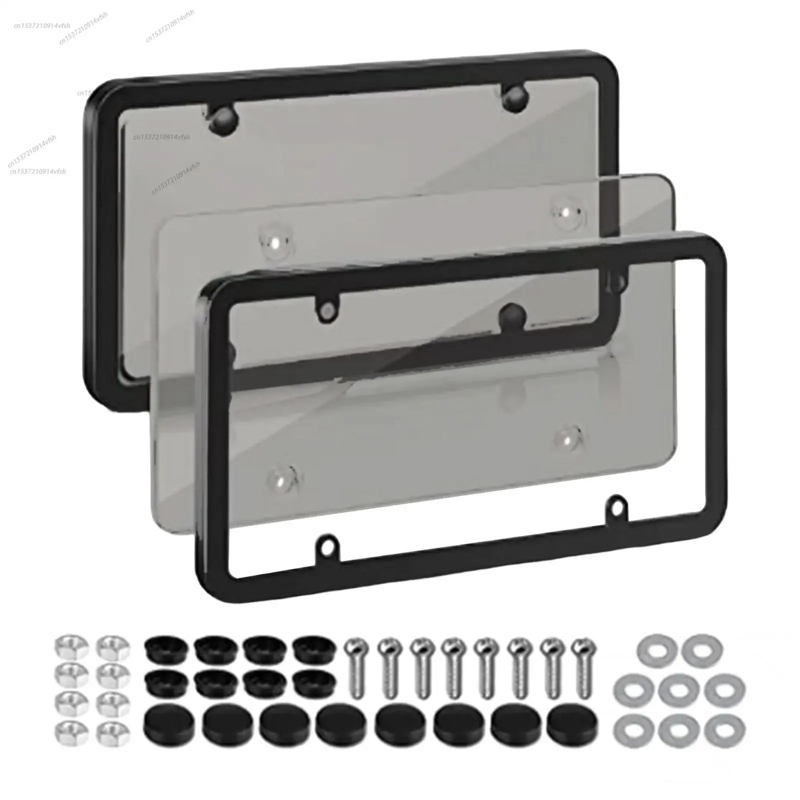 6.3'' Clear Reflective Anti Speed Red Light Toll Camera Stopper License Plate Fr