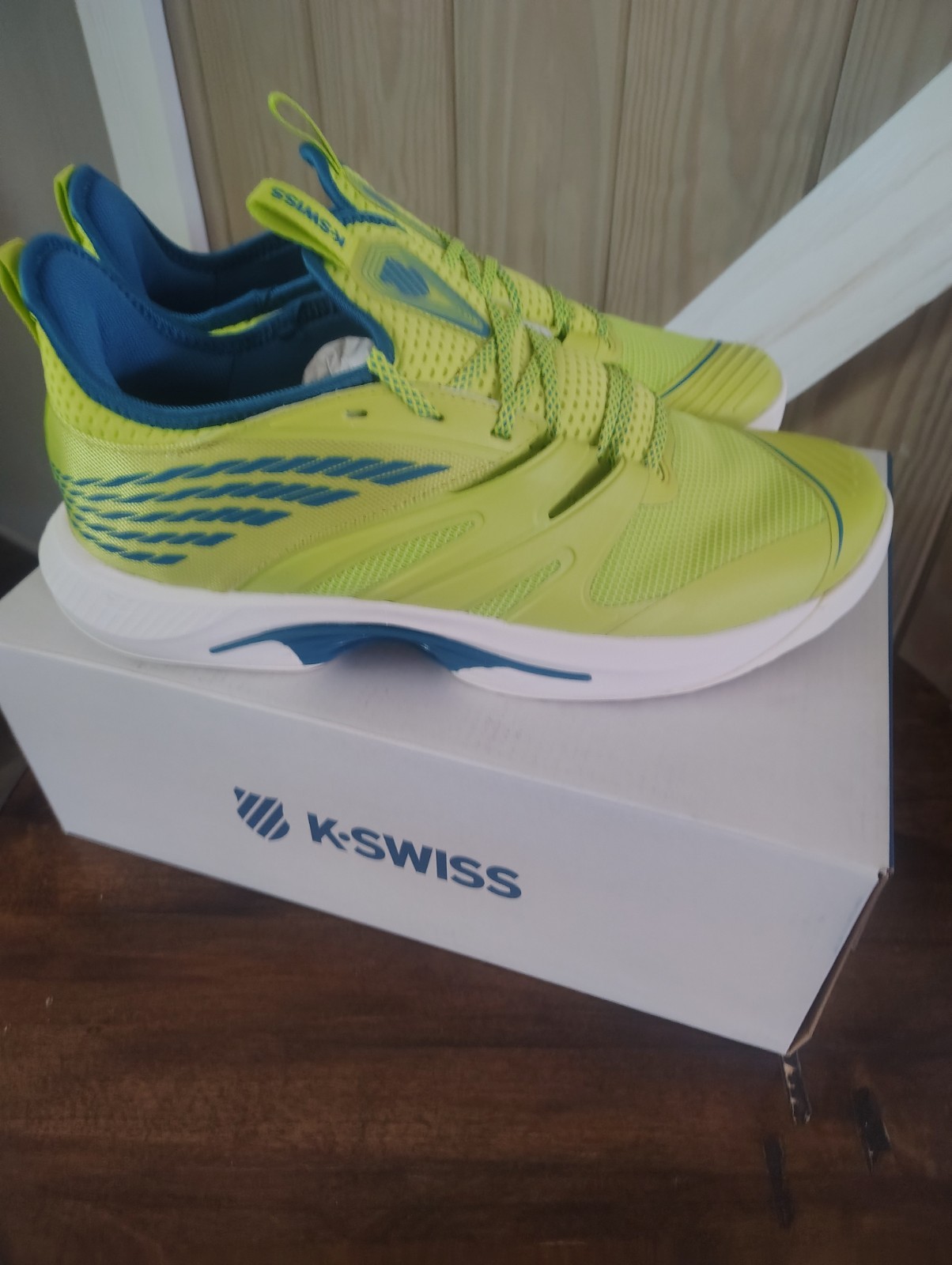 K Swiss Speed Trac Mens Tennis Shoes Size 12 Brand New Booty style K Swiss Speed Trac Mens Tennis Shoes Size 12 Brand New Booty style