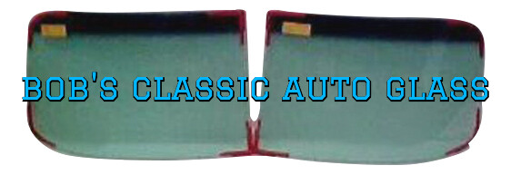 1948 - 1953 HUDSON 2-PIECE WINDSHIELD VINTAGE CLASSIC AUTO GLASS WINDOWS NEW