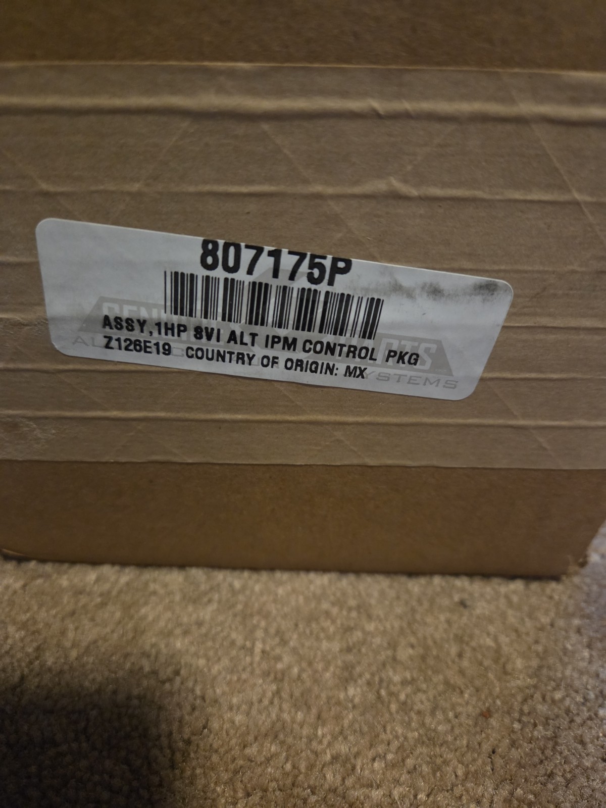 Speed Queen Alliance Washer Control Board 803949 807175P