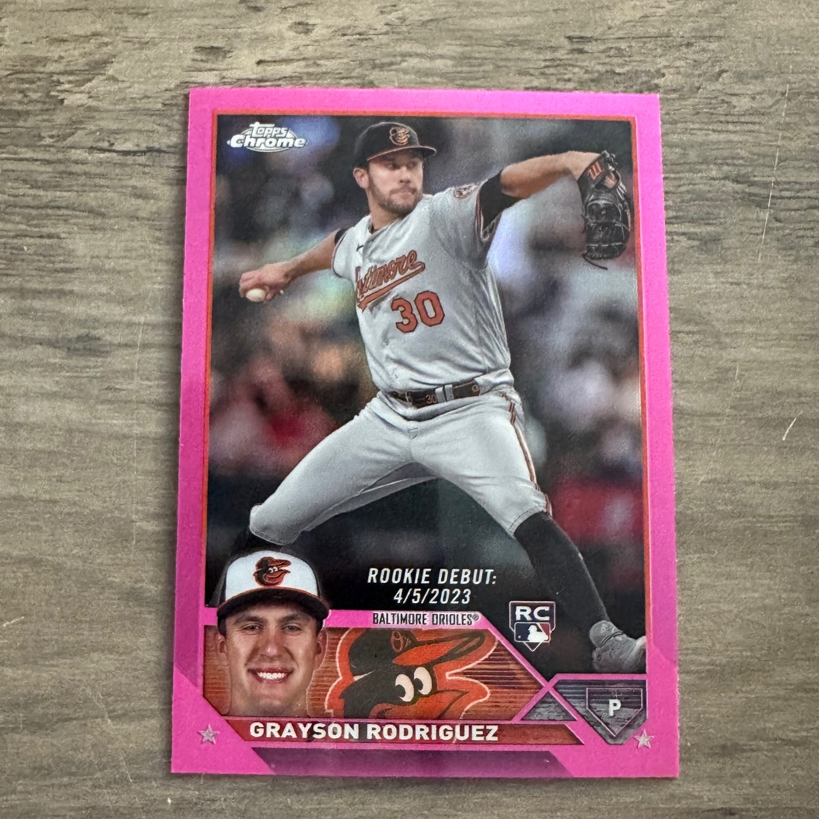 Grayson Rodriguez #USC16 2023 Topps Chrome Update Pink Orioles Grayson Rodriguez #USC16 2023 Topps Chrome Update Pink Orioles