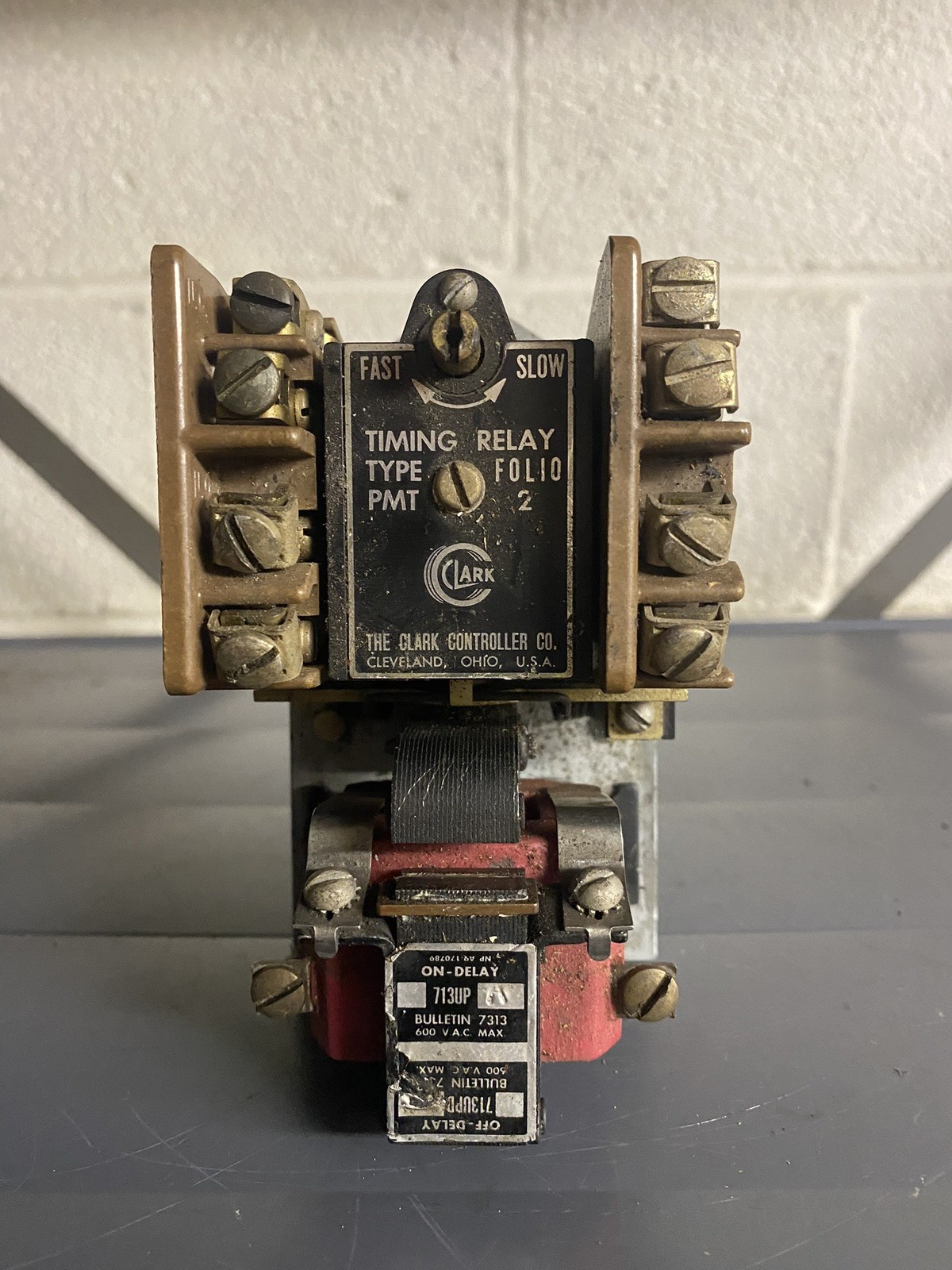 JOSLYN CLARK 713UPD Pneumatic Timing Relay .2-180 Second JOSLYN CLARK 713UPD Pneumatic Timing Relay .2-180 Second
