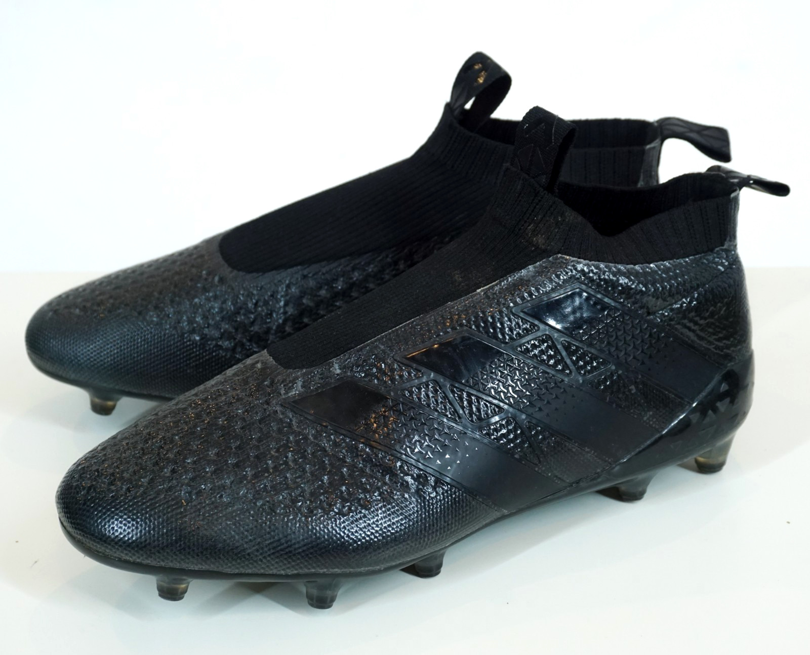 Adidas Ace 16+ PureControl FG / AG Black Soccer Cleats Size US 11 UK 10 EU 45