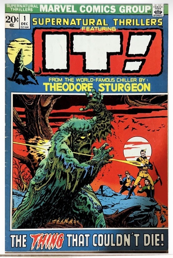 Supernatural Thrillers #1 IT 1972 Good Supernatural Thrillers #1 IT 1972 Good